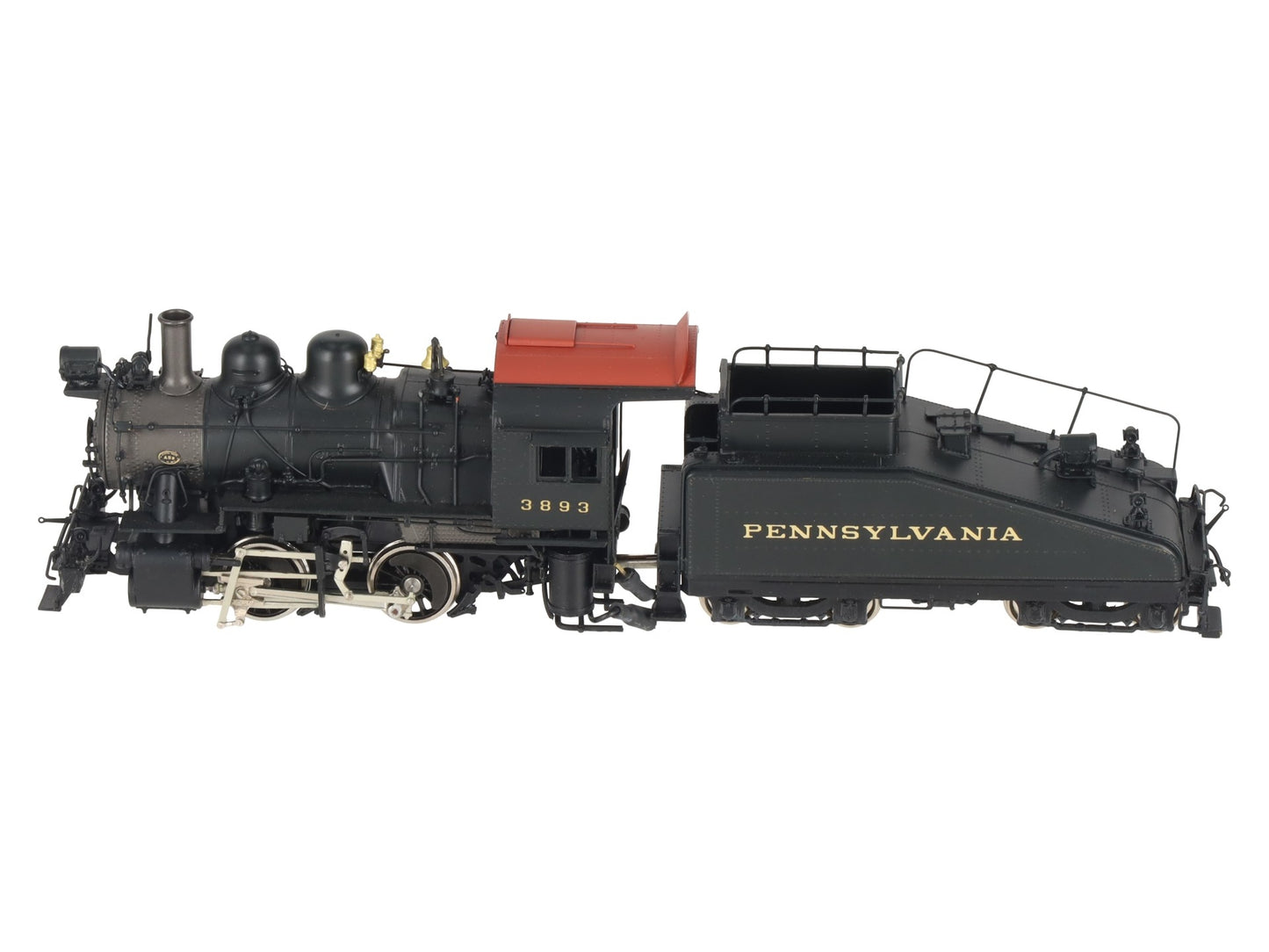 Key Imports BRASS HO Pennsylvania A5s 0-4-0 BRASS Steam Locomotive #3893 LN/Box