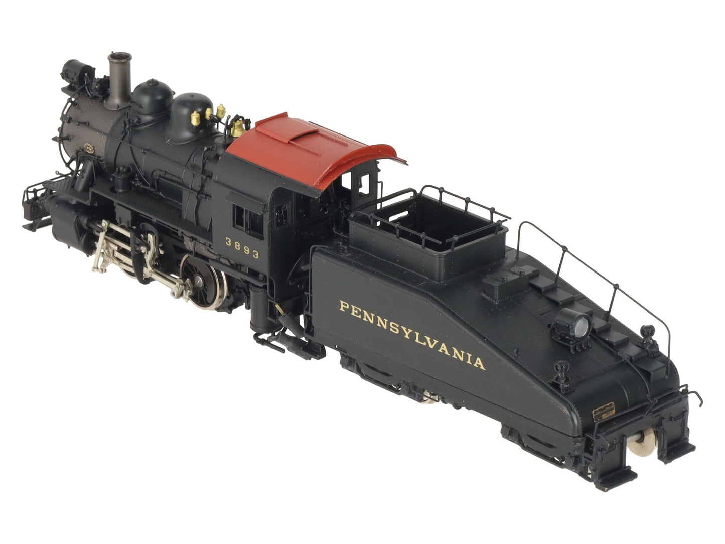 Key Imports BRASS HO Pennsylvania A5s 0-4-0 BRASS Steam Locomotive #3893 LN/Box