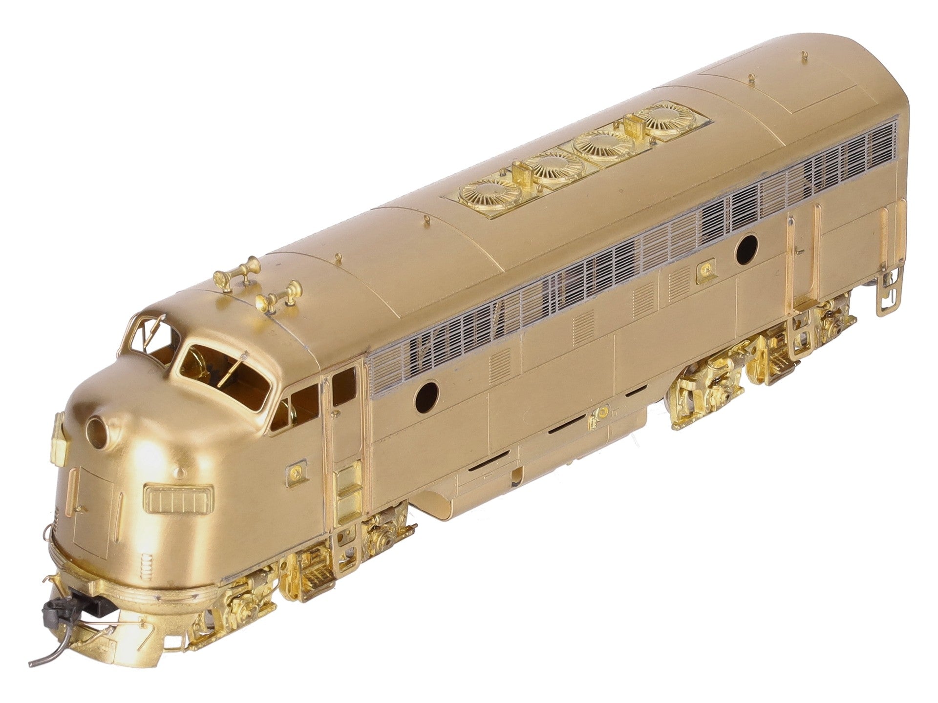 Oriental Limited HO BRASS EMD F7A Diesel Loco w/o Dynamic Brakes - Unpainted EX/Box