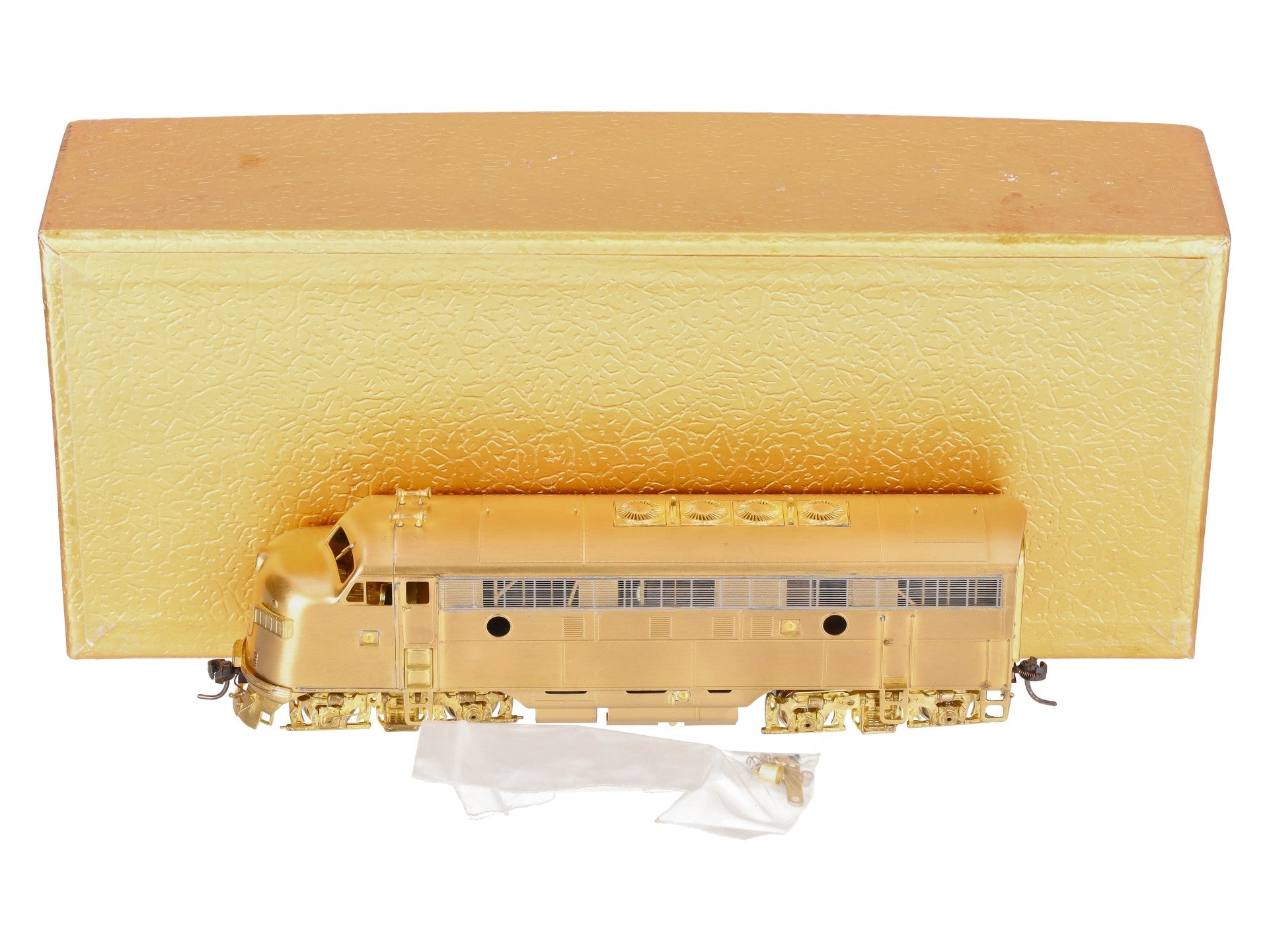 Oriental Limited HO BRASS EMD F7A Diesel Loco w/o Dynamic Brakes - Unpainted EX/Box