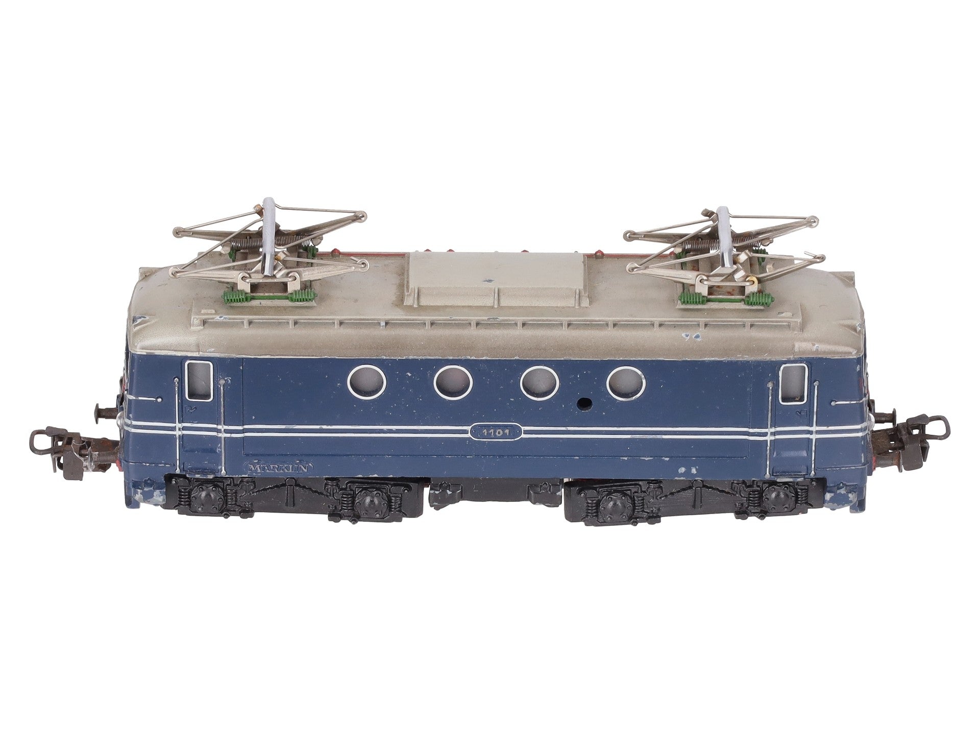 Marklin SEH800 HO Blue Electic Locomotive #1101 VG