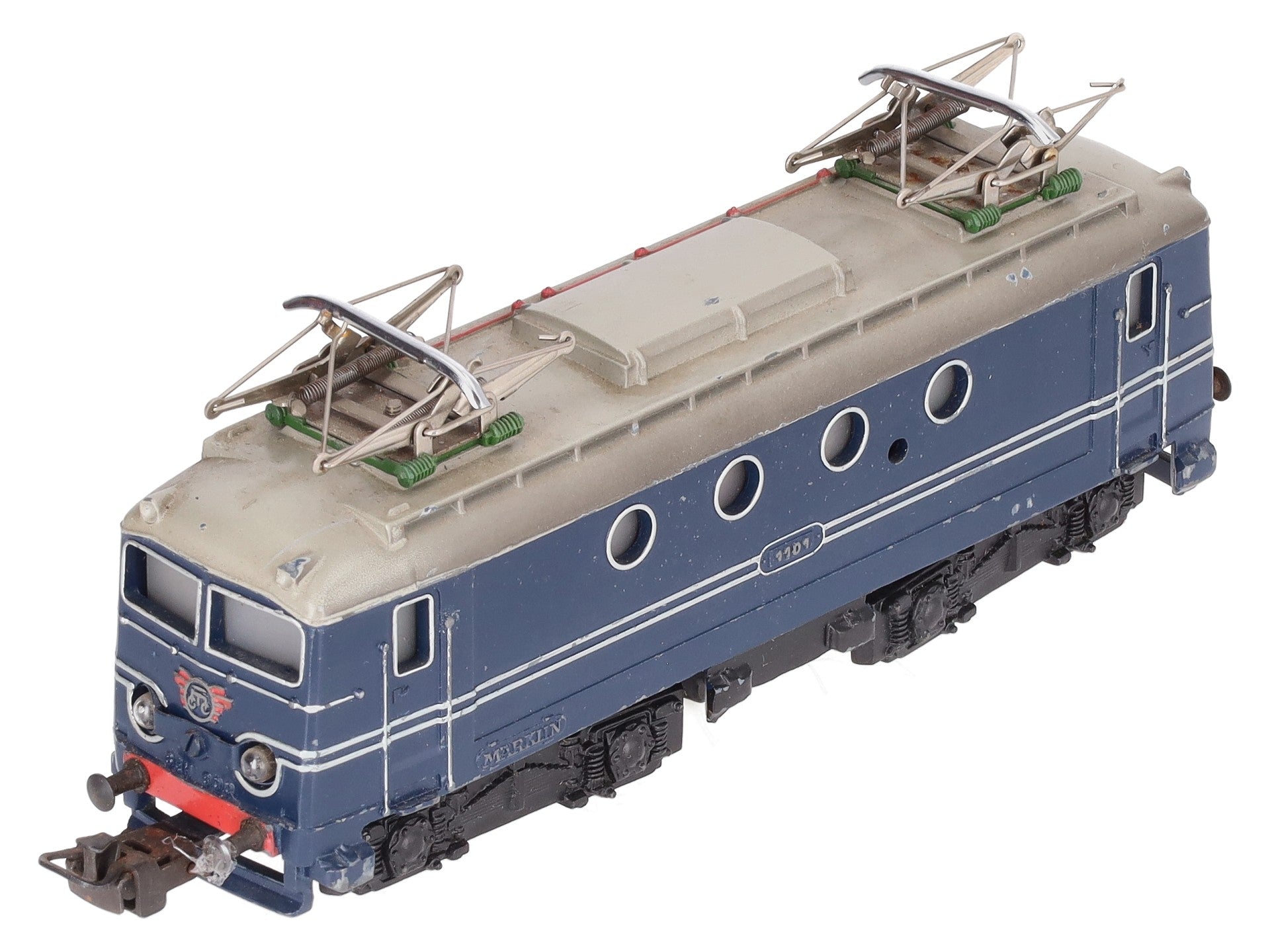 Marklin SEH800 HO Blue Electic Locomotive #1101 VG