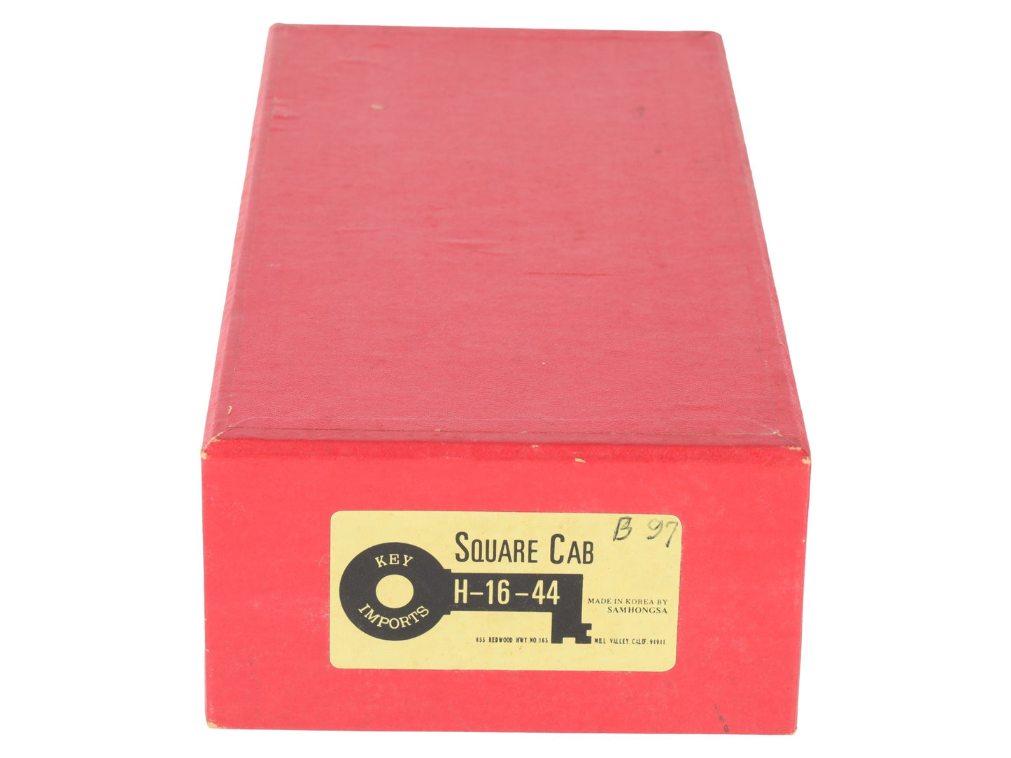 Key Imports HO BRASS H-16-44 Square Cab Diesel Switcher VG/Box