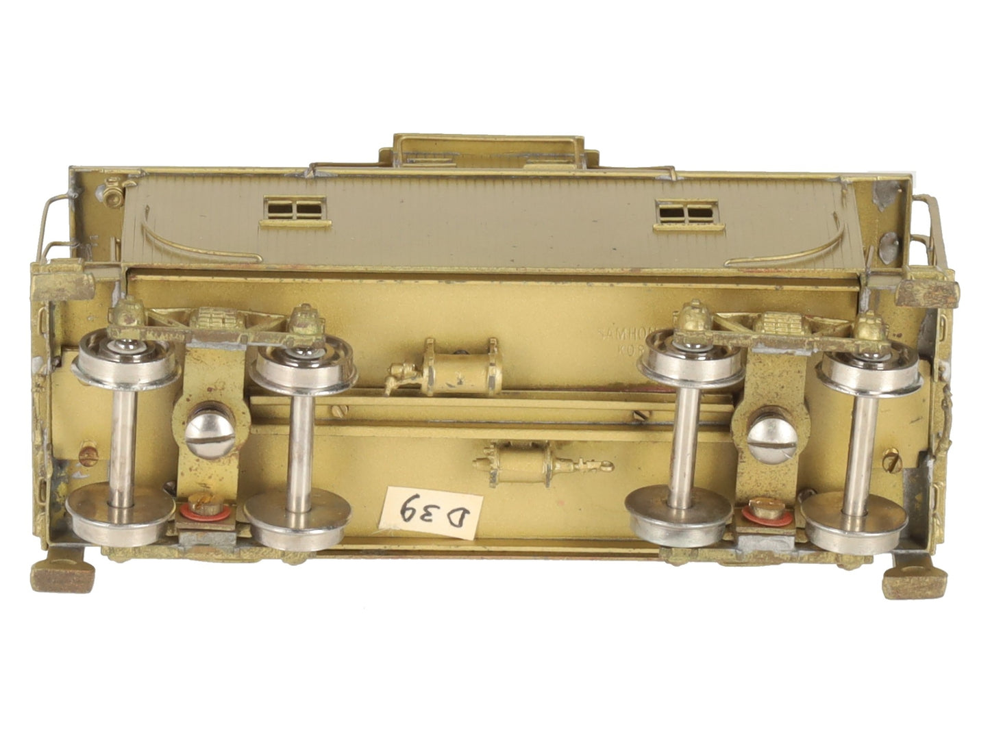 Sunset Models HO Scale BRASS PRR Class Nda Caboose EX/Box