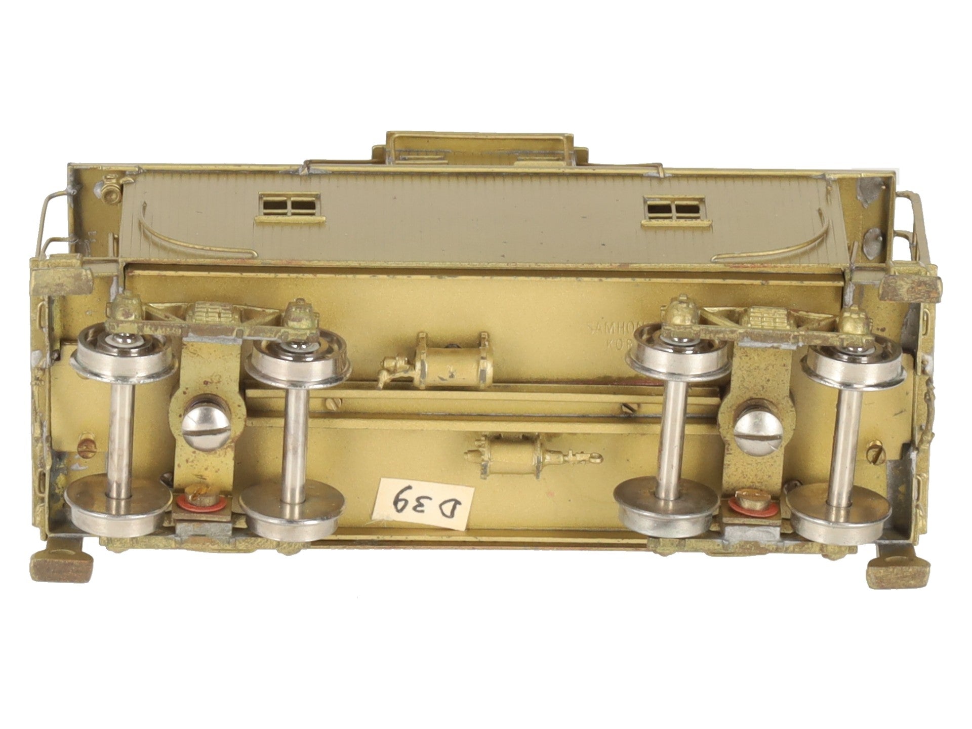 Sunset Models HO Scale BRASS PRR Class Nda Caboose EX/Box
