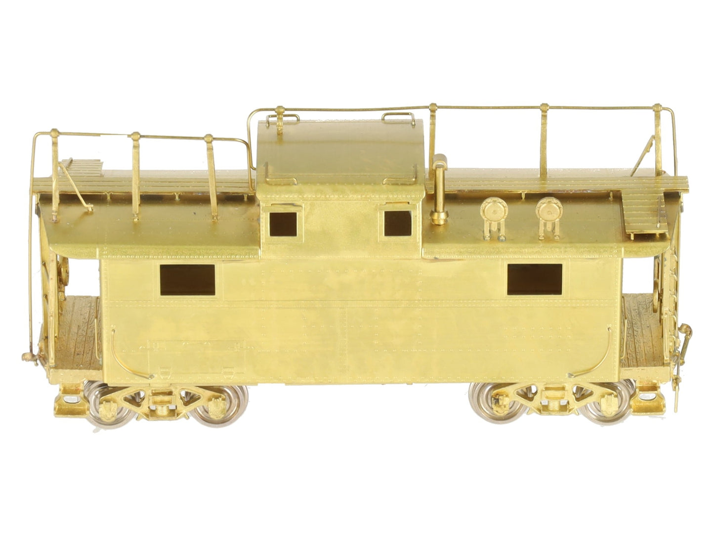 Sunset Models N5A HO Brass Pennsylvania Railroad Steel Cabin Car (w/ Antenna) EX/Box