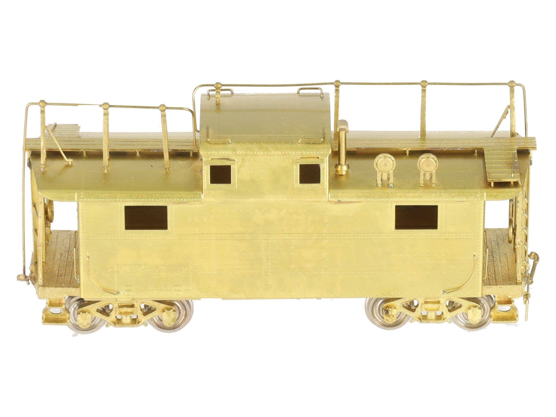 Sunset Models N5A HO Brass Pennsylvania Railroad Steel Cabin Car (w/ Antenna) EX/Box