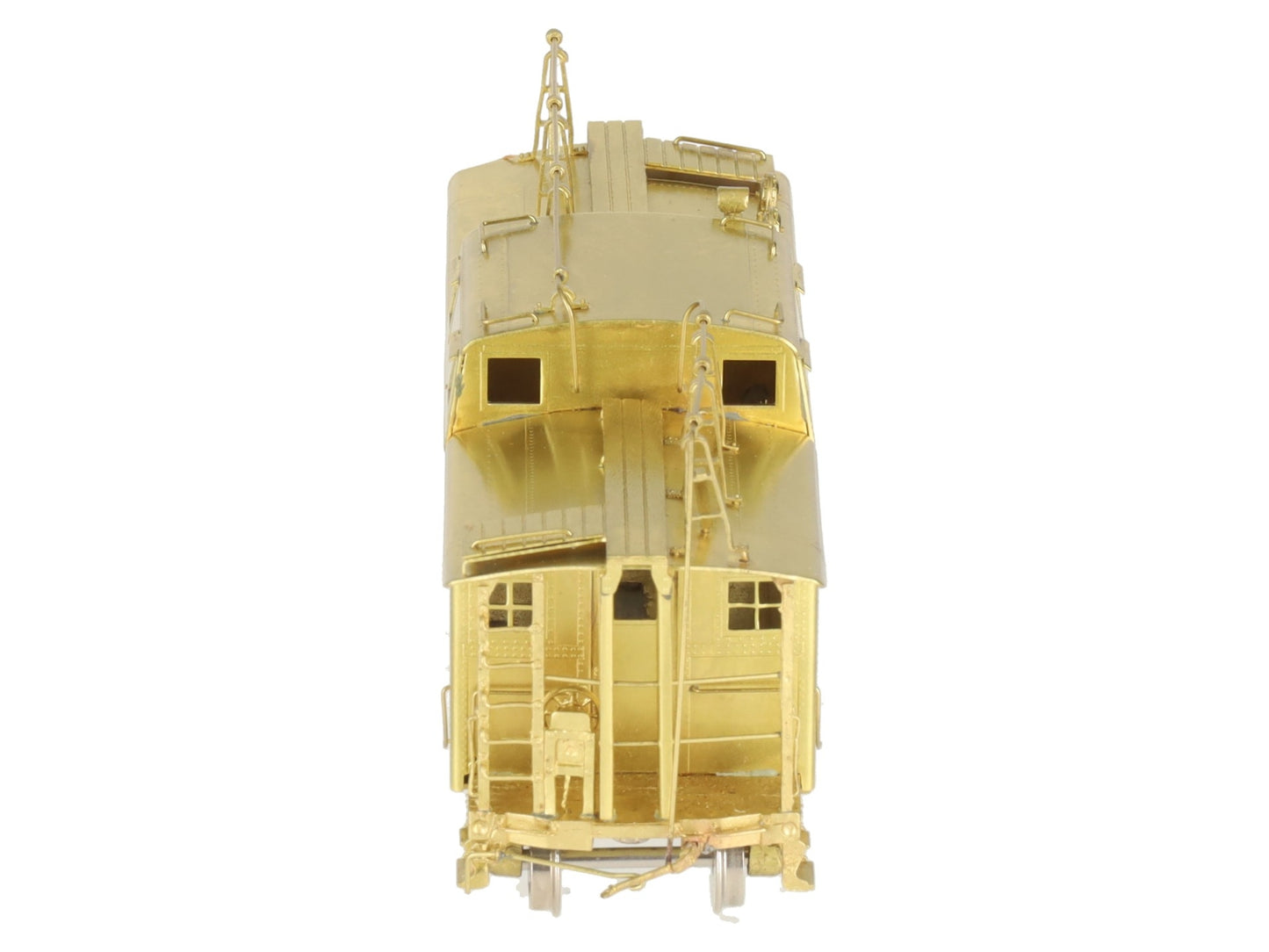 Sunset Models N5A HO Brass Pennsylvania Railroad Steel Cabin Car (w/ Antenna) EX/Box