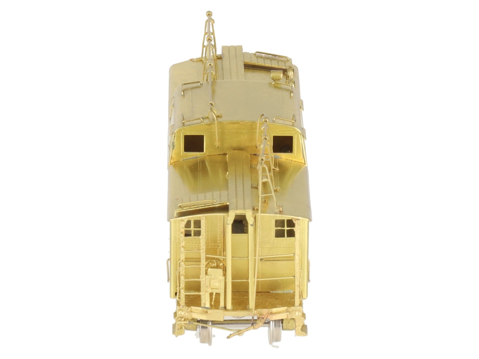Sunset Models N5A HO Brass Pennsylvania Railroad Steel Cabin Car (w/ Antenna) EX/Box