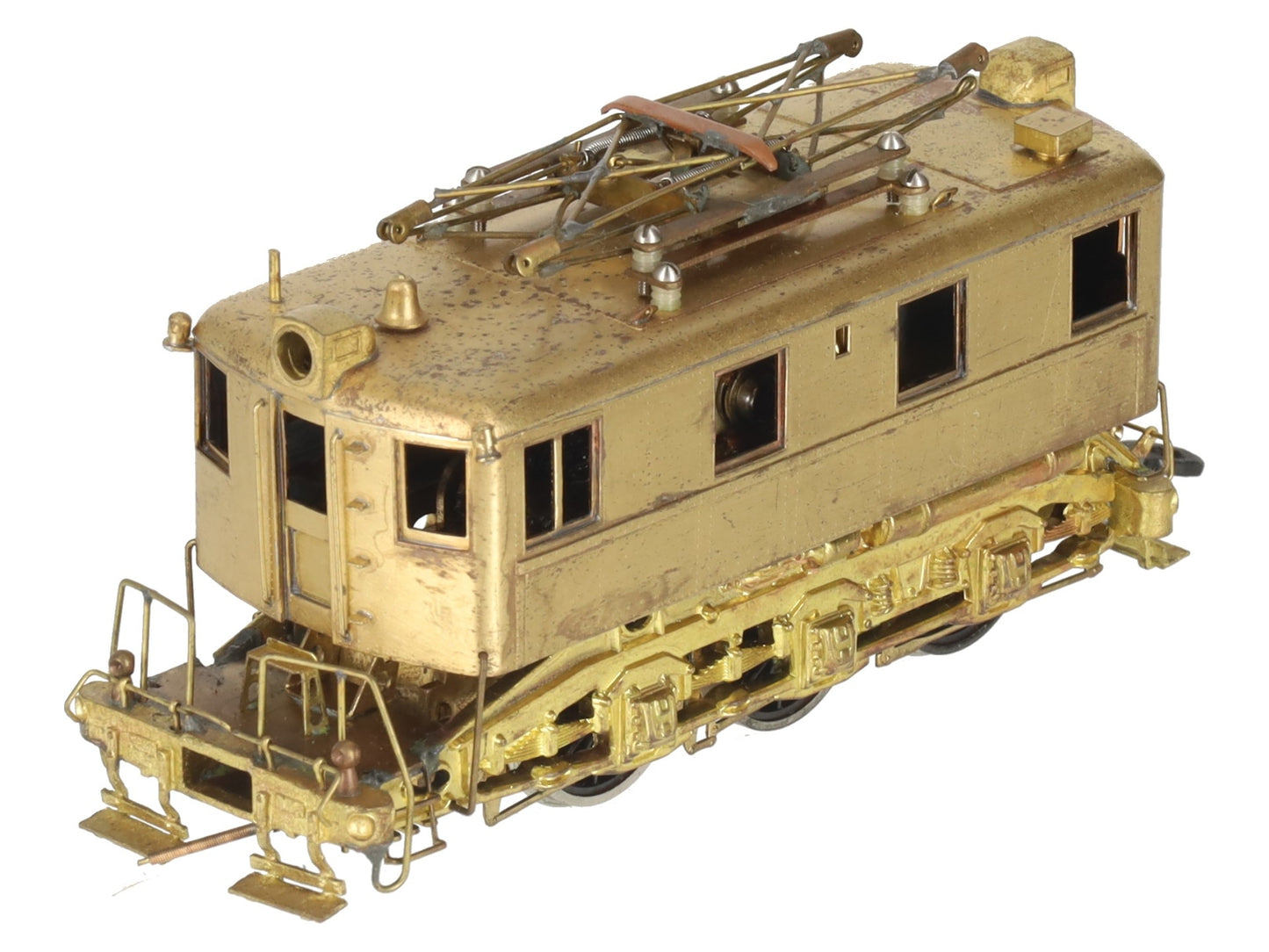 Alco Models E-109 HO BRASS Pennsylvania B-1 Electric Locomotive - Unpainted VG/Box