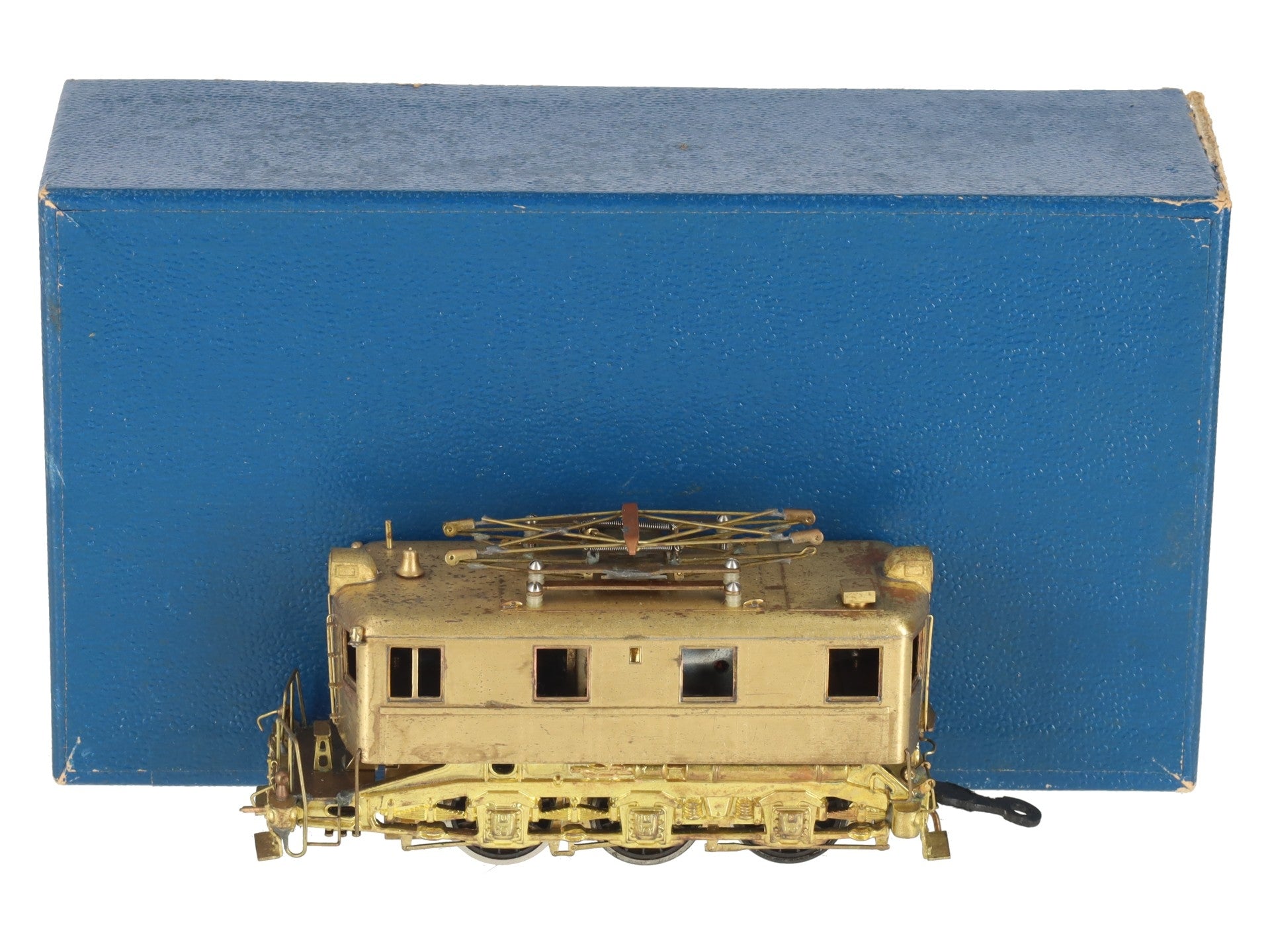 Alco Models E-109 HO BRASS Pennsylvania B-1 Electric Locomotive - Unpainted VG/Box