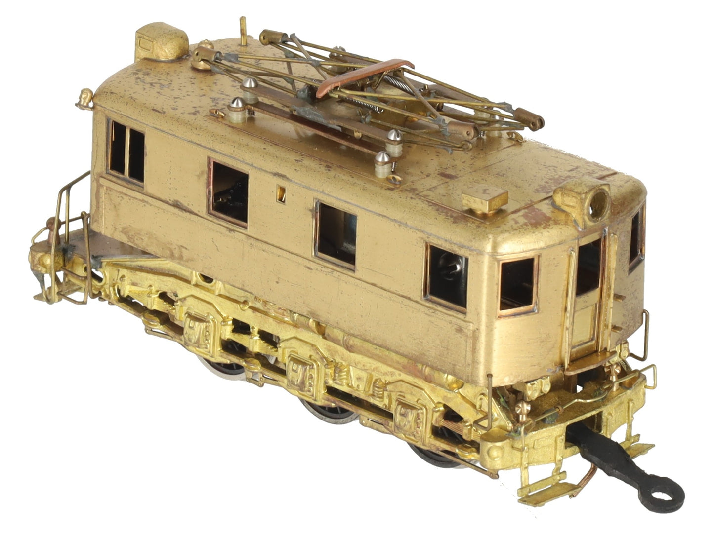 Alco Models E-109 HO BRASS Pennsylvania B-1 Electric Locomotive - Unpainted VG/Box