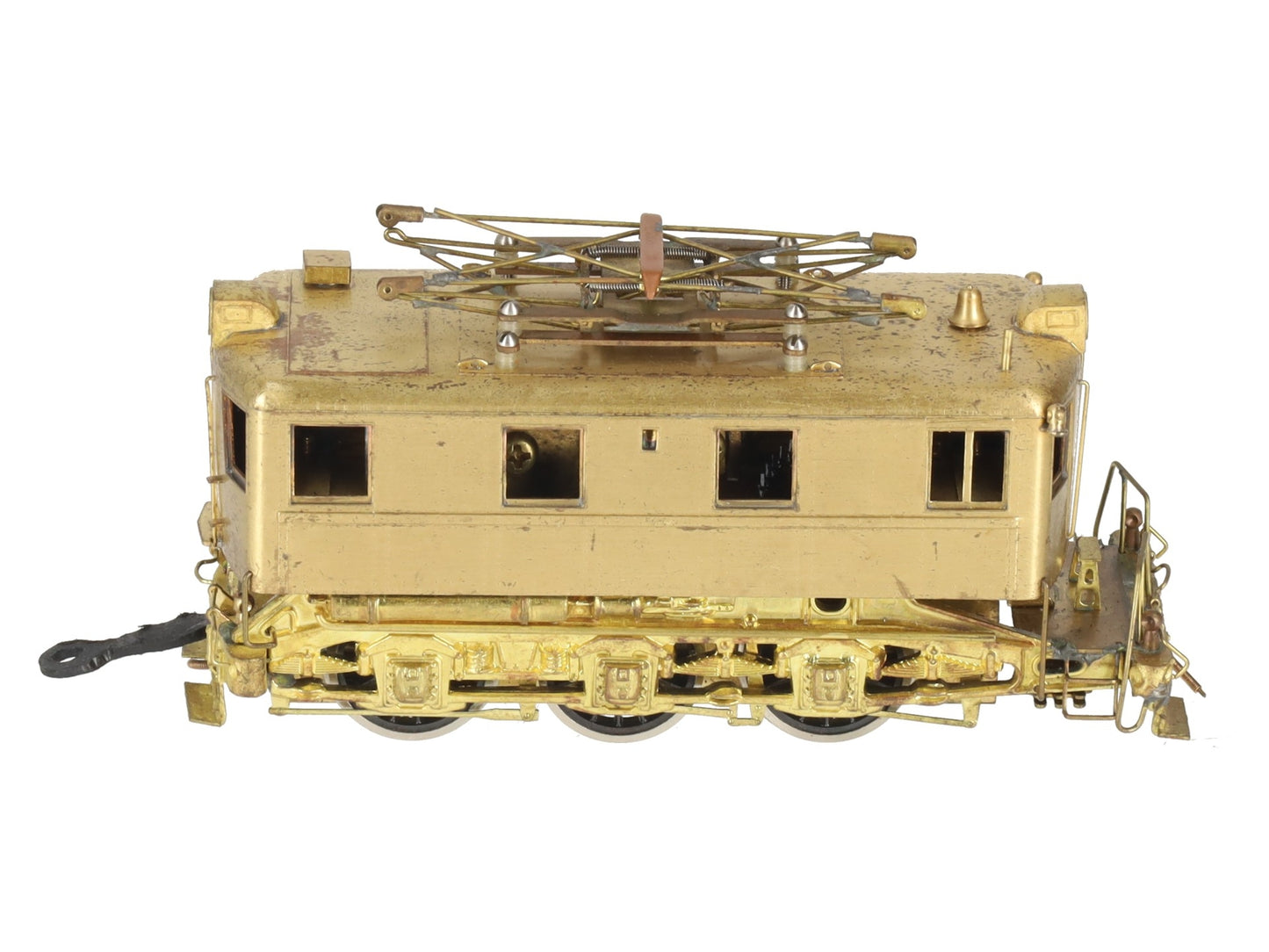 Alco Models E-109 HO BRASS Pennsylvania B-1 Electric Locomotive - Unpainted VG/Box