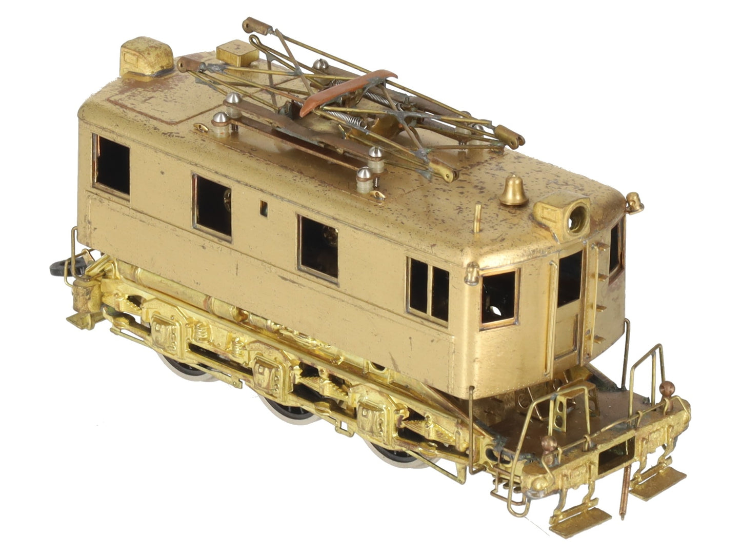 Alco Models E-109 HO BRASS Pennsylvania B-1 Electric Locomotive - Unpainted VG/Box