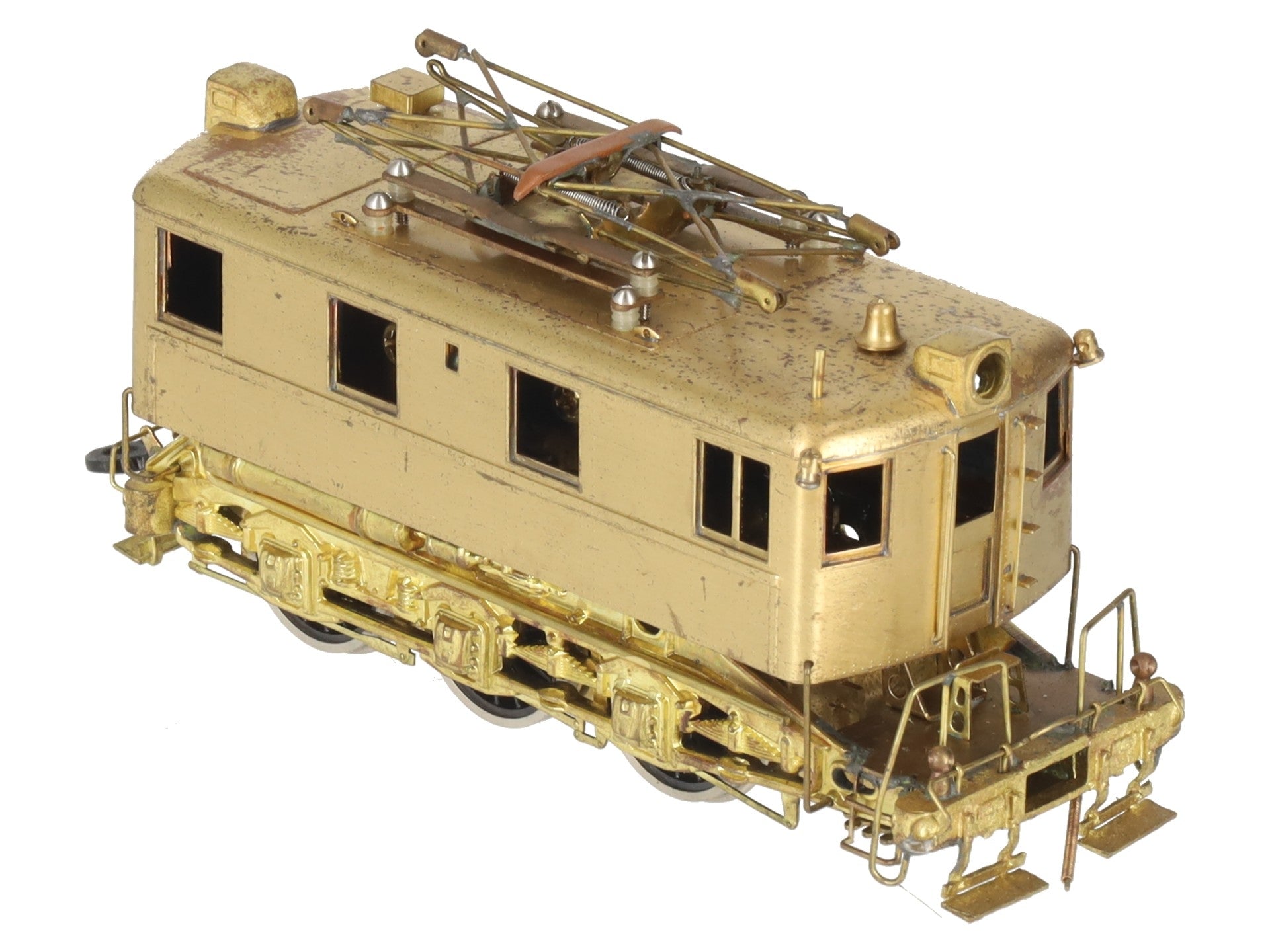 Alco Models E-109 HO BRASS Pennsylvania B-1 Electric Locomotive - Unpainted VG/Box