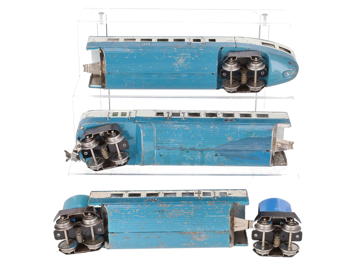 Lionel 265 Vintage O Prewar Blue Streak Set w/ 617 618 619