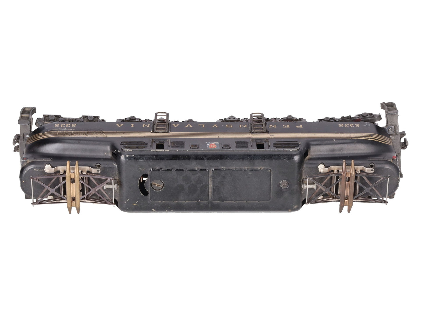 Lionel 2332 Vintage O Pennsylvania Powered GG-1 Electric Locomotive - Early Bla VG