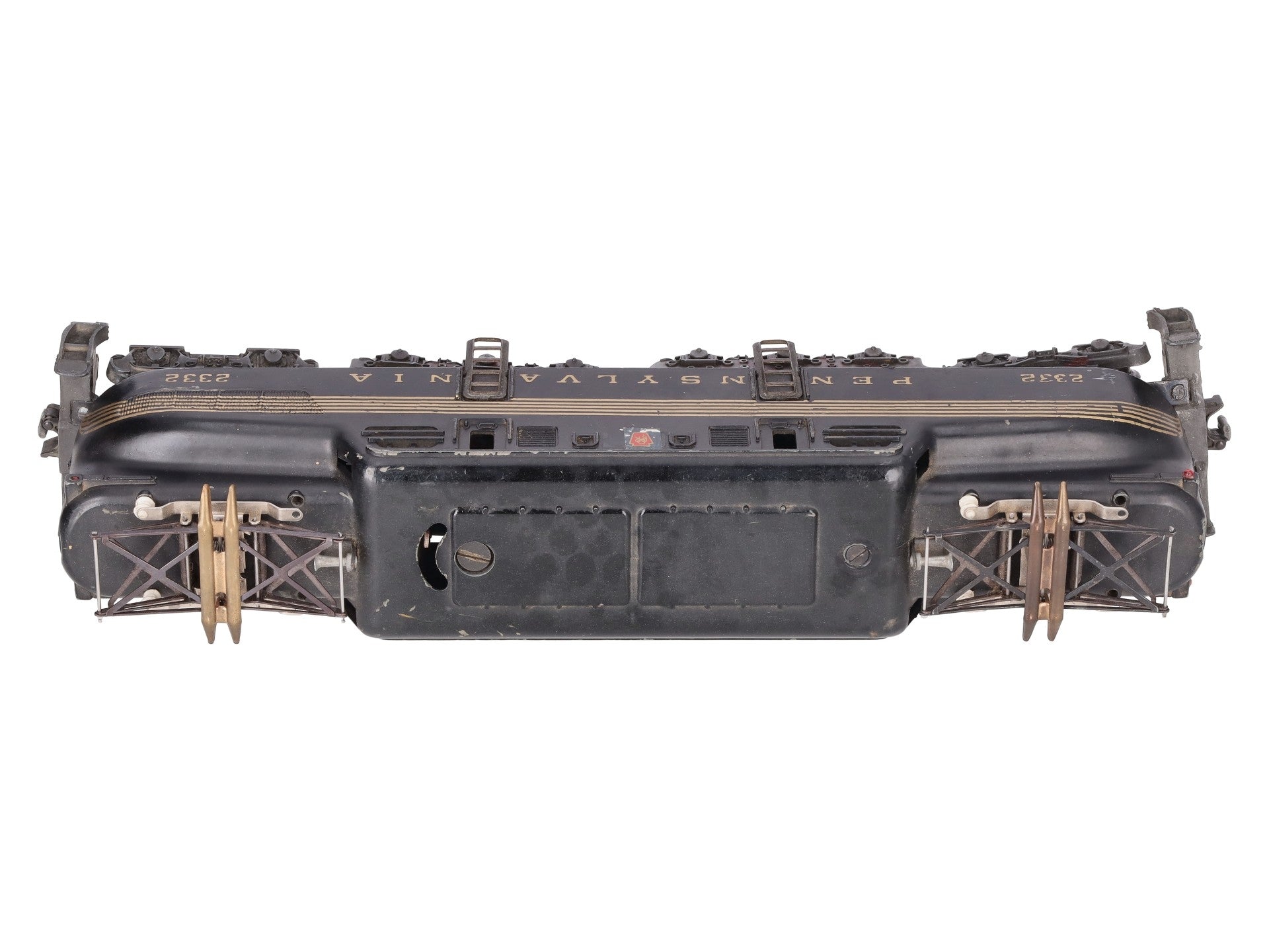 Lionel 2332 Vintage O Pennsylvania Powered GG-1 Electric Locomotive - Early Bla VG