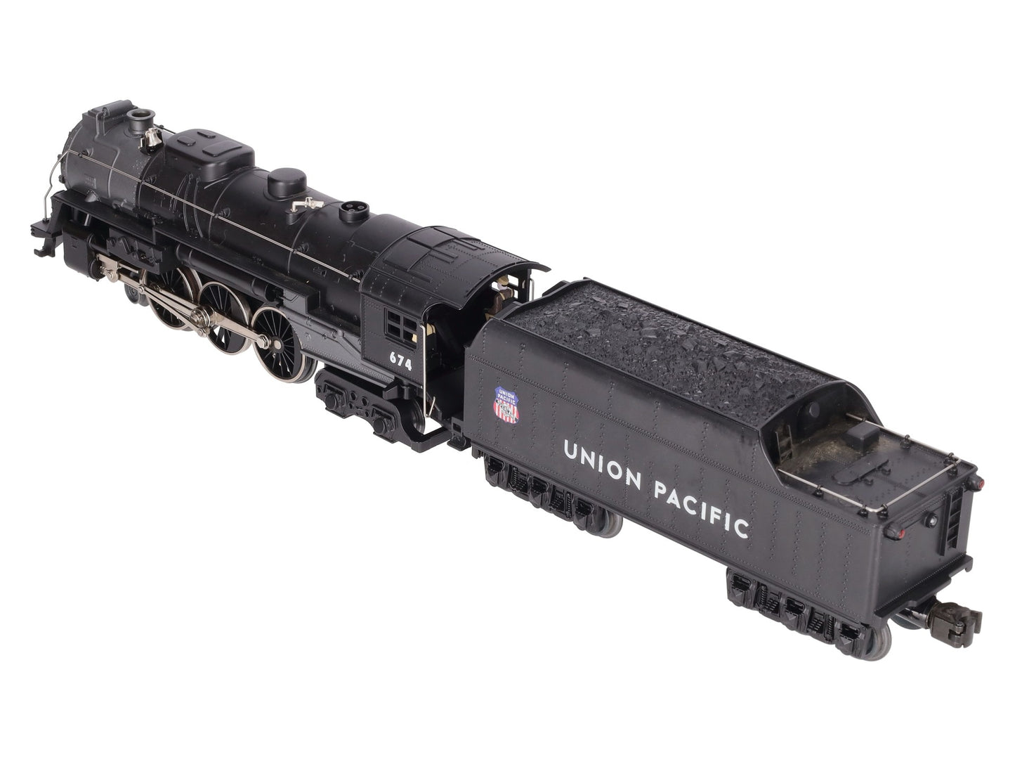 Lionel 6-81303 O Union Pacific LionChief Plus 4-6-4 Hudson Steam Locomotive #674 EX/Box
