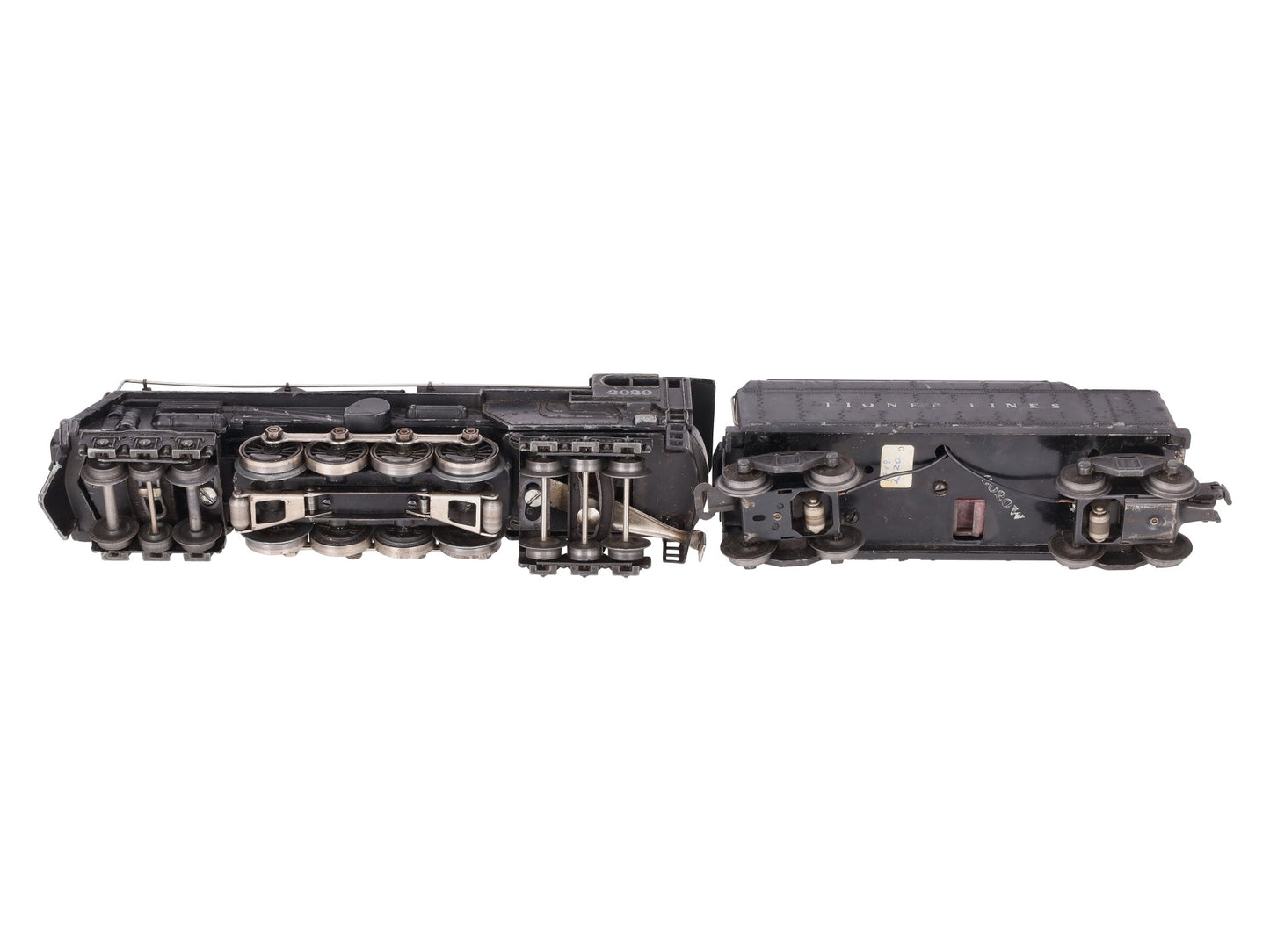 Lionel 2020 Vintage O 6-8-6 Steam Turbine Locomotive with 6020W Tender VG
