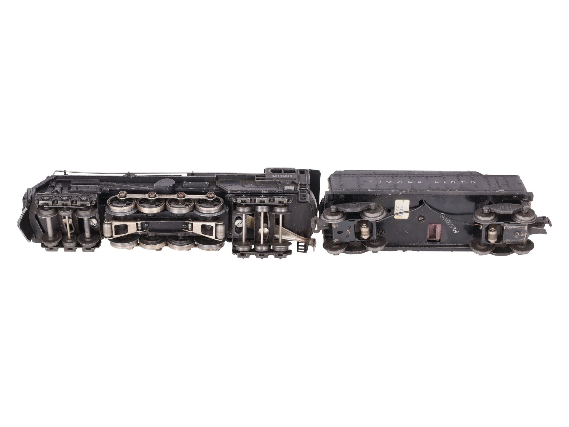Lionel 2020 Vintage O 6-8-6 Steam Turbine Locomotive with 6020W Tender VG