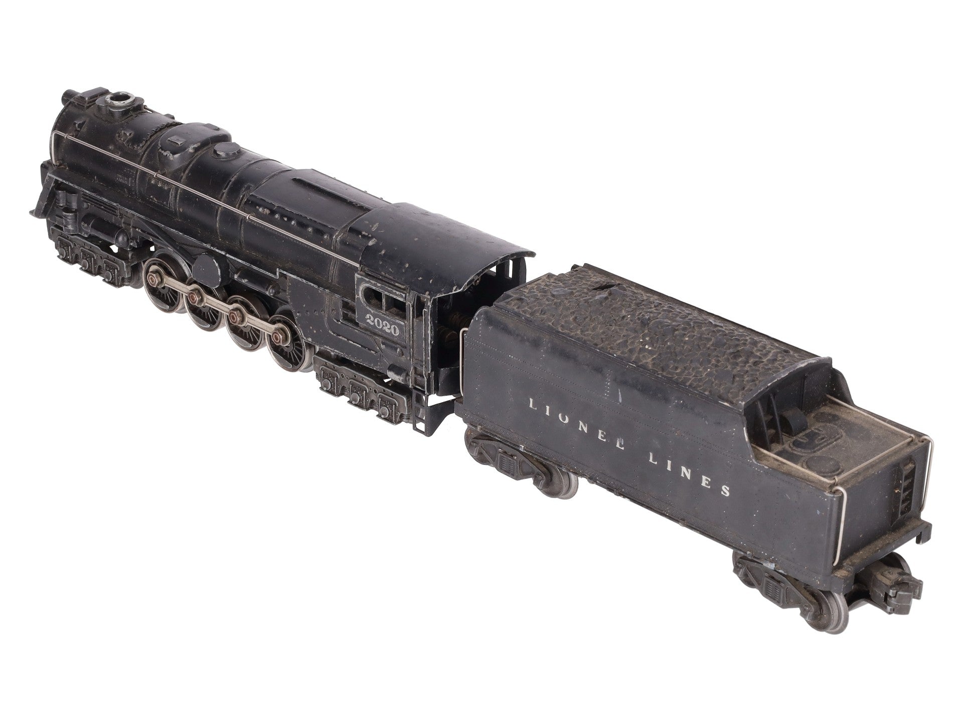 Lionel 2020 Vintage O 6-8-6 Steam Turbine Locomotive with 6020W Tender VG