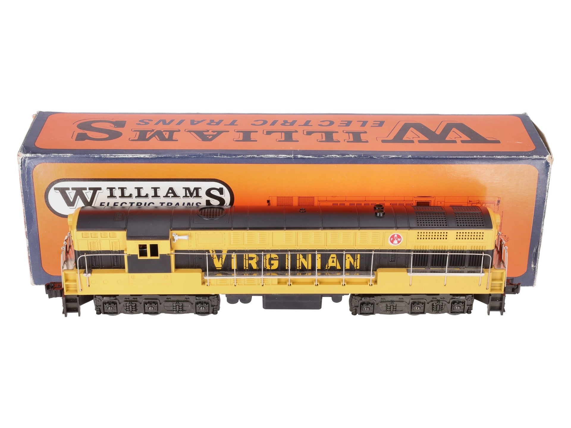 Williams 4115 Virginian FM Trainmaster Diesel Locomotive - TMCC Converted EX/Box