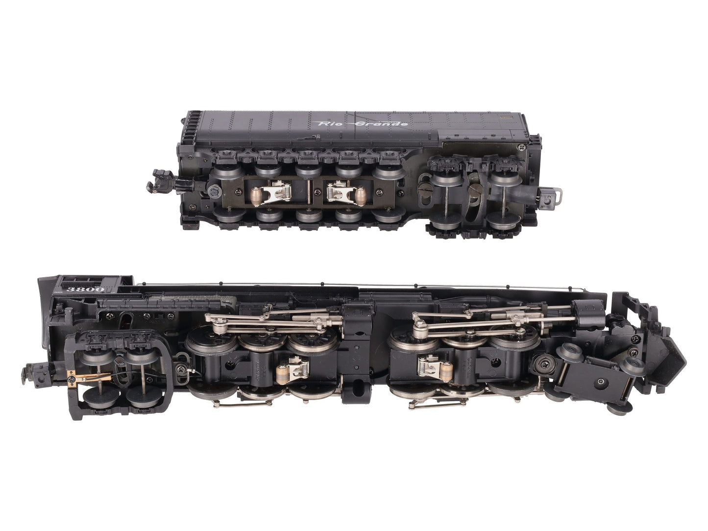 Lionel 6-38014 O Gauge D&RG 4-6-6-4 Steam Locomotive & Tender #3800 with TMCC VG