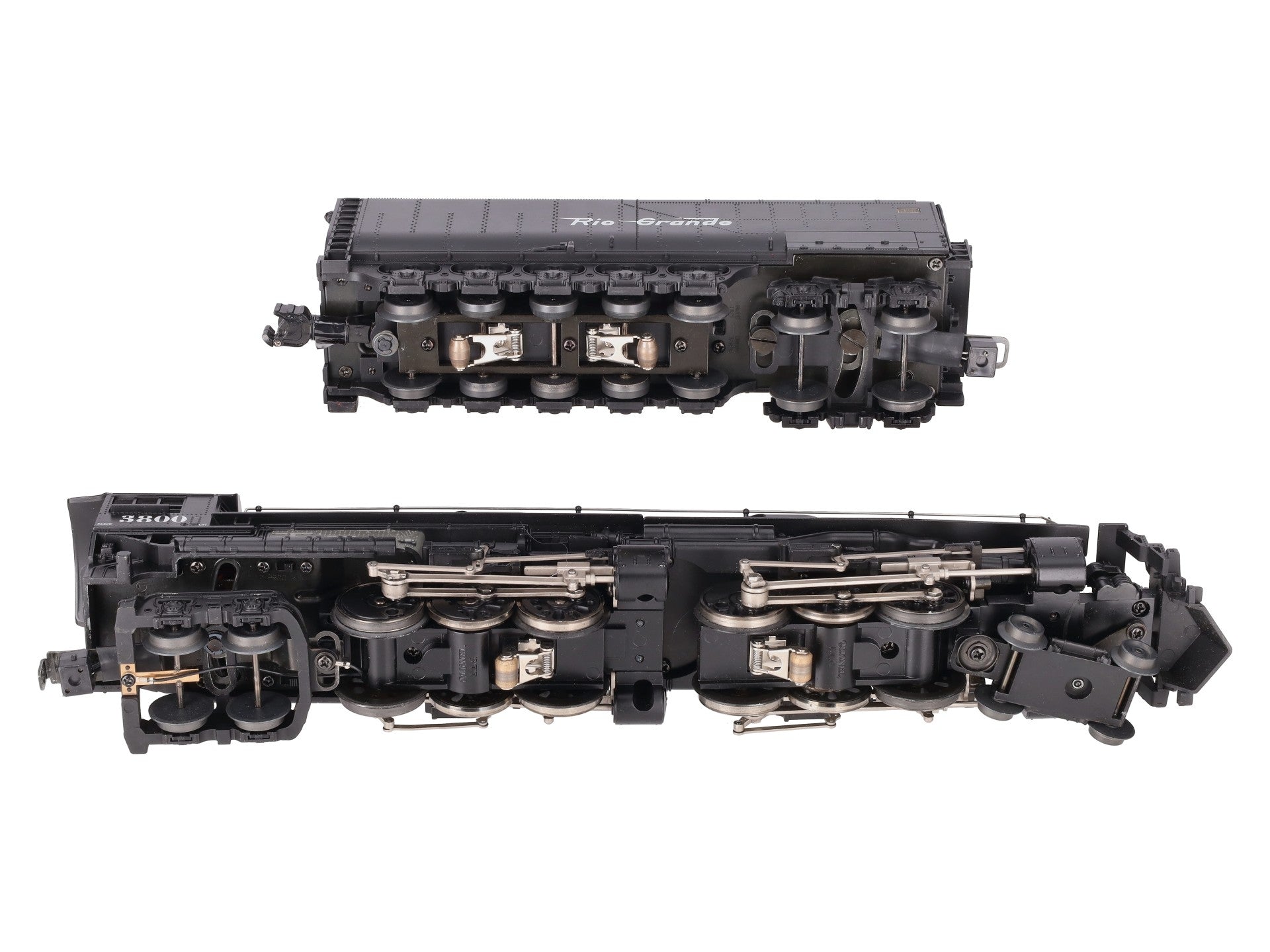 Lionel 6-38014 O Gauge D&RG 4-6-6-4 Steam Locomotive & Tender #3800 with TMCC VG