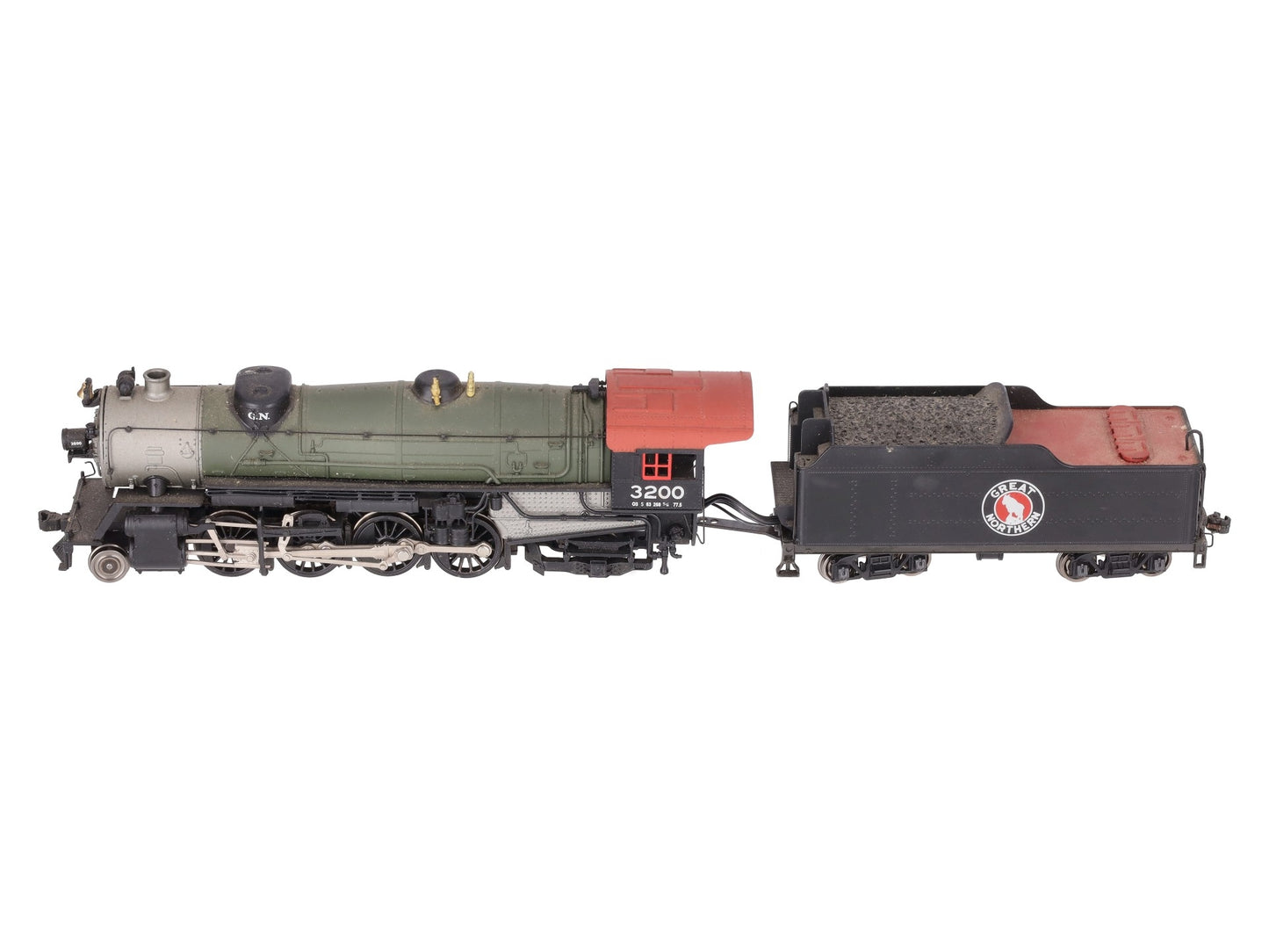 Broadway Limited 209 HO Great Northern O-3 Mikado 2-8-2 #3200 w/DCC/Sound VG