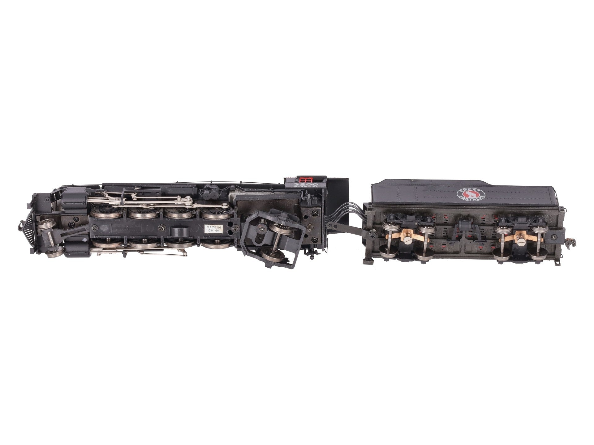 Broadway Limited 209 HO Great Northern O-3 Mikado 2-8-2 #3200 w/DCC/Sound VG