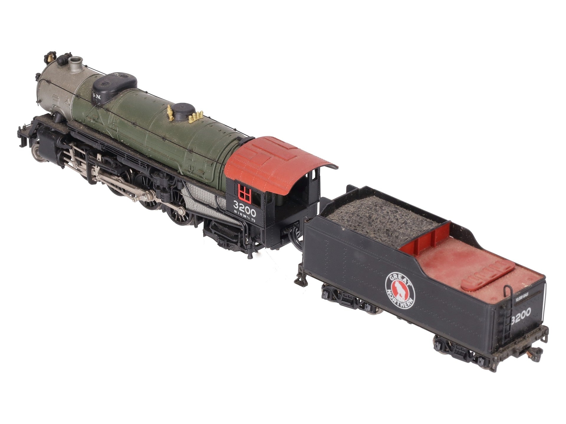 Broadway Limited 209 HO Great Northern O-3 Mikado 2-8-2 #3200 w/DCC/Sound VG