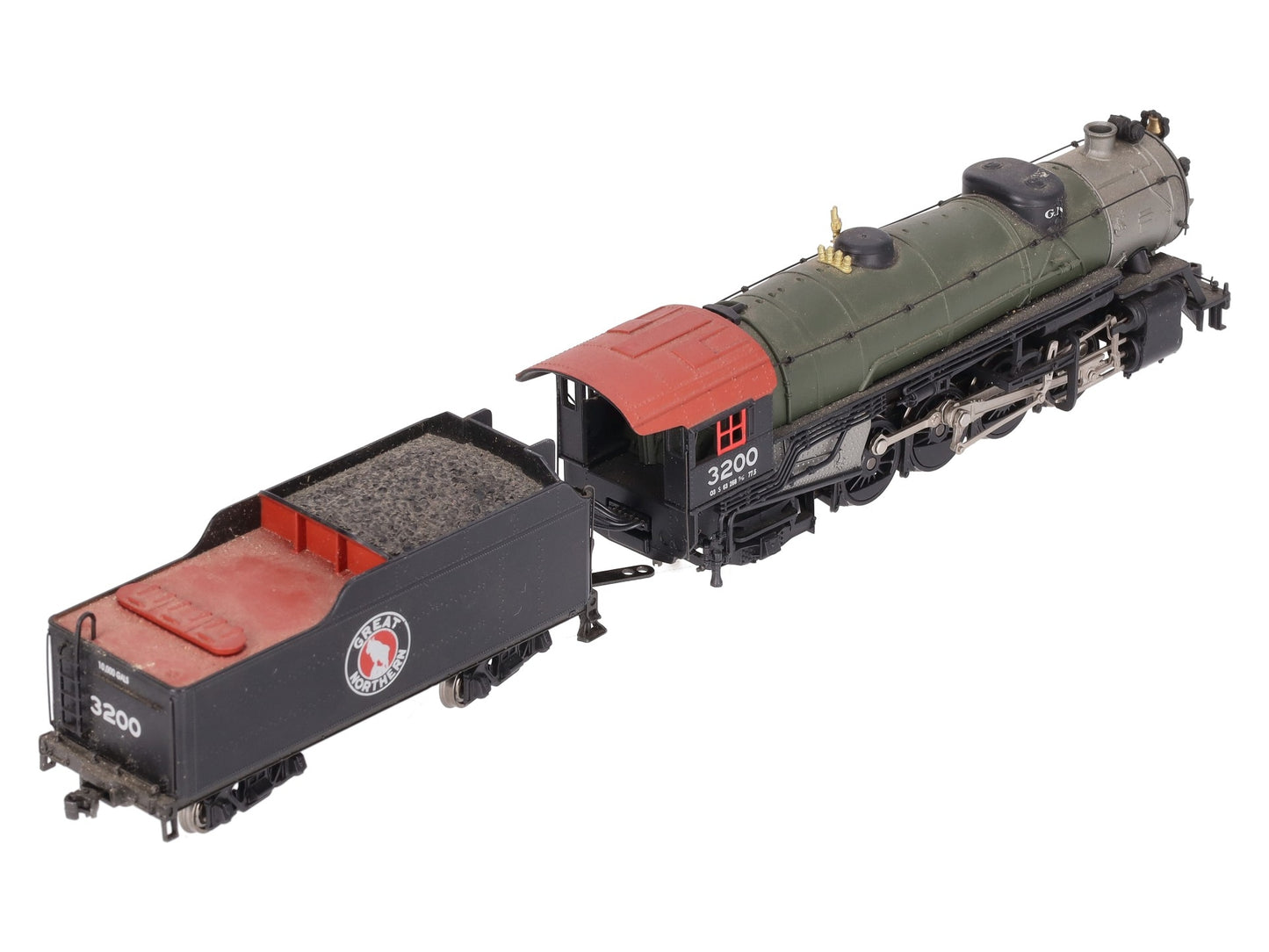 Broadway Limited 209 HO Great Northern O-3 Mikado 2-8-2 #3200 w/DCC/Sound VG