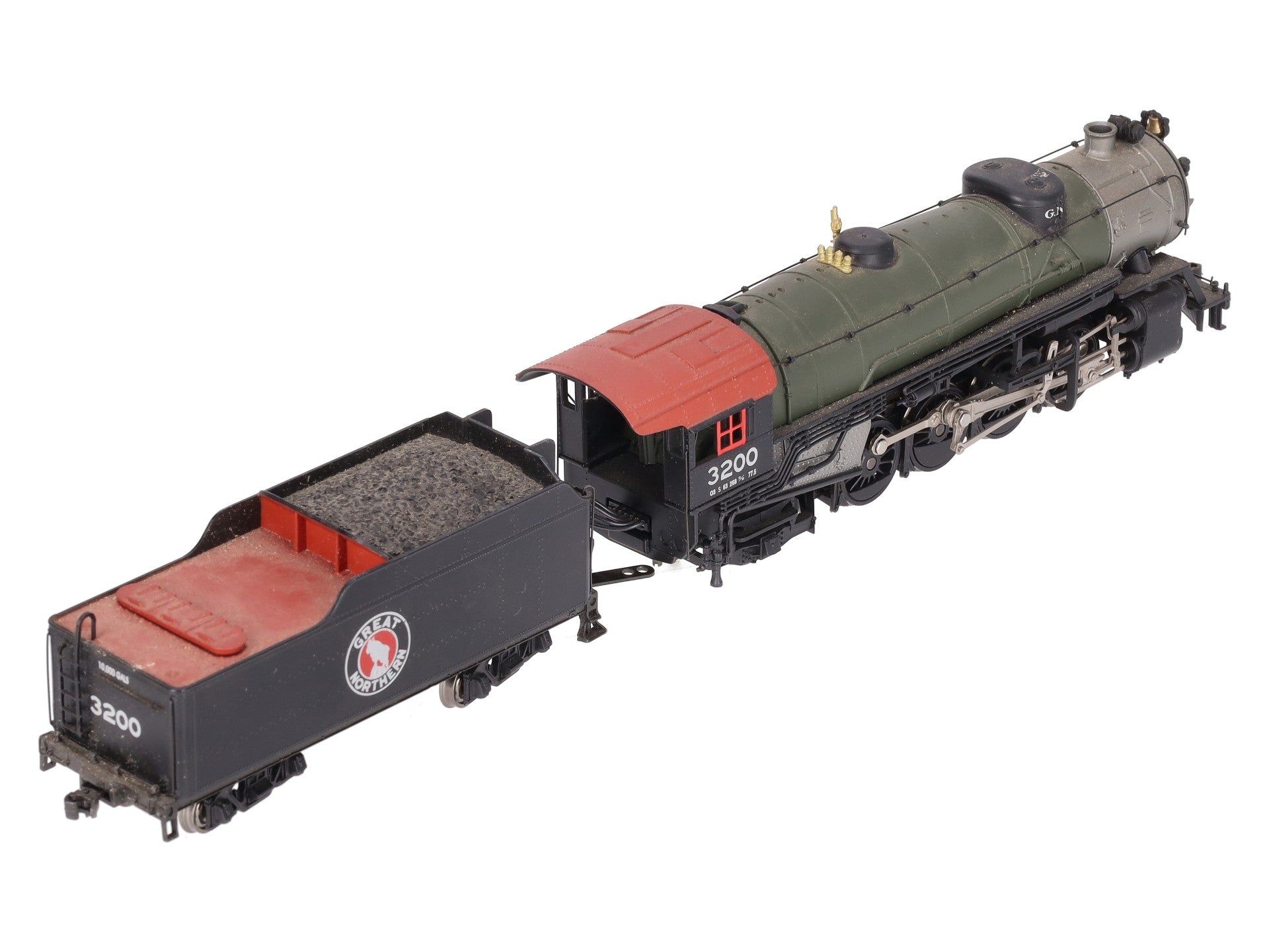 Broadway Limited 209 HO Great Northern O-3 Mikado 2-8-2 #3200 w/DCC/Sound VG
