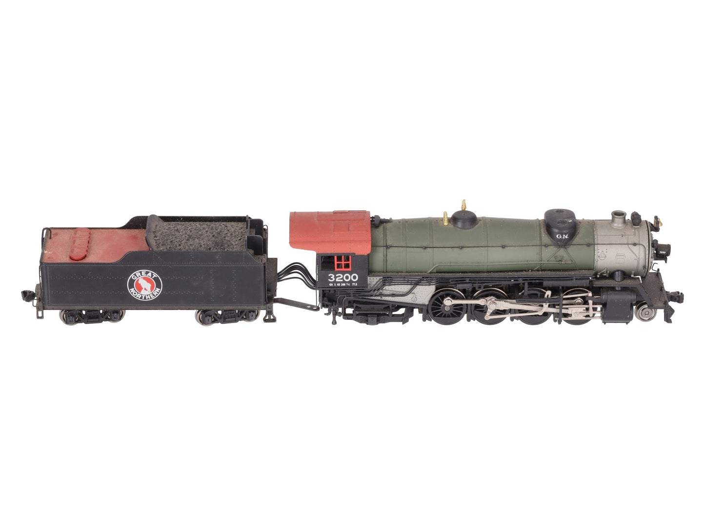 Broadway Limited 209 HO Great Northern O-3 Mikado 2-8-2 #3200 w/DCC/Sound VG