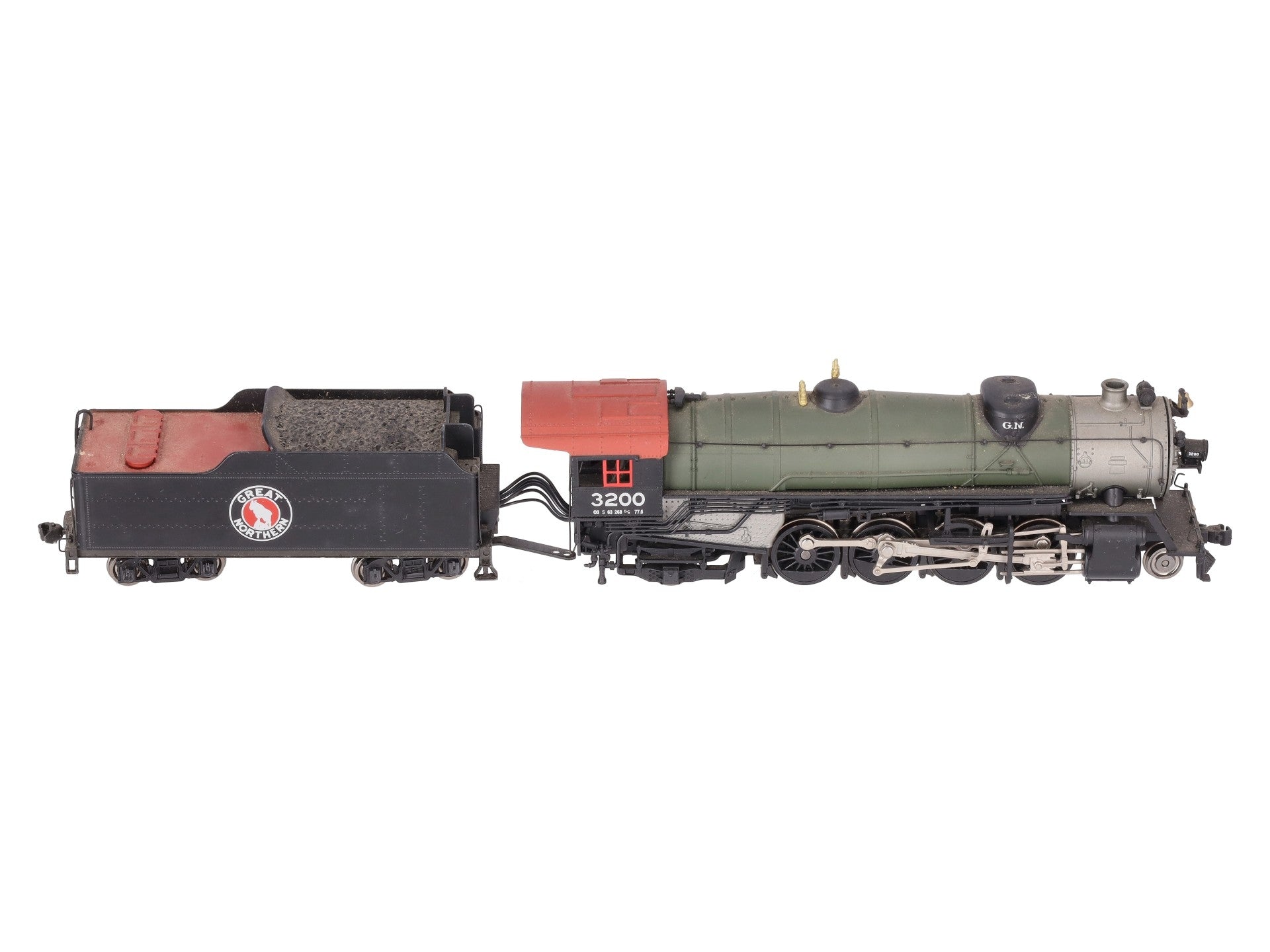 Broadway Limited 209 HO Great Northern O-3 Mikado 2-8-2 #3200 w/DCC/Sound VG