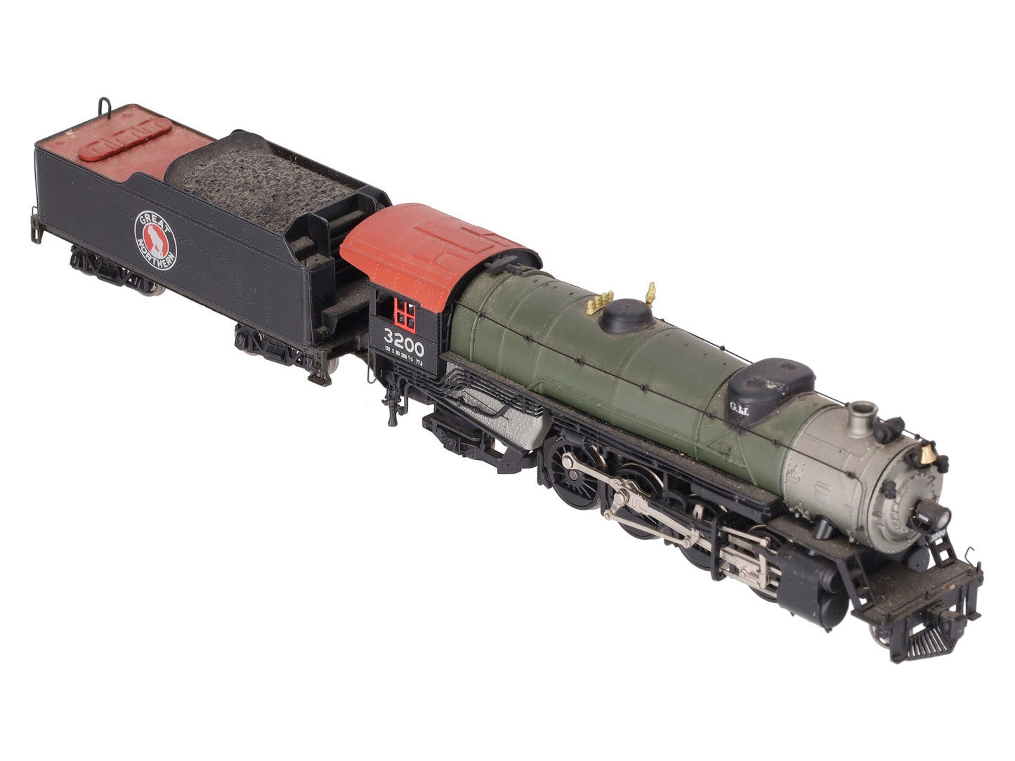 Broadway Limited 209 HO Great Northern O-3 Mikado 2-8-2 #3200 w/DCC/Sound VG
