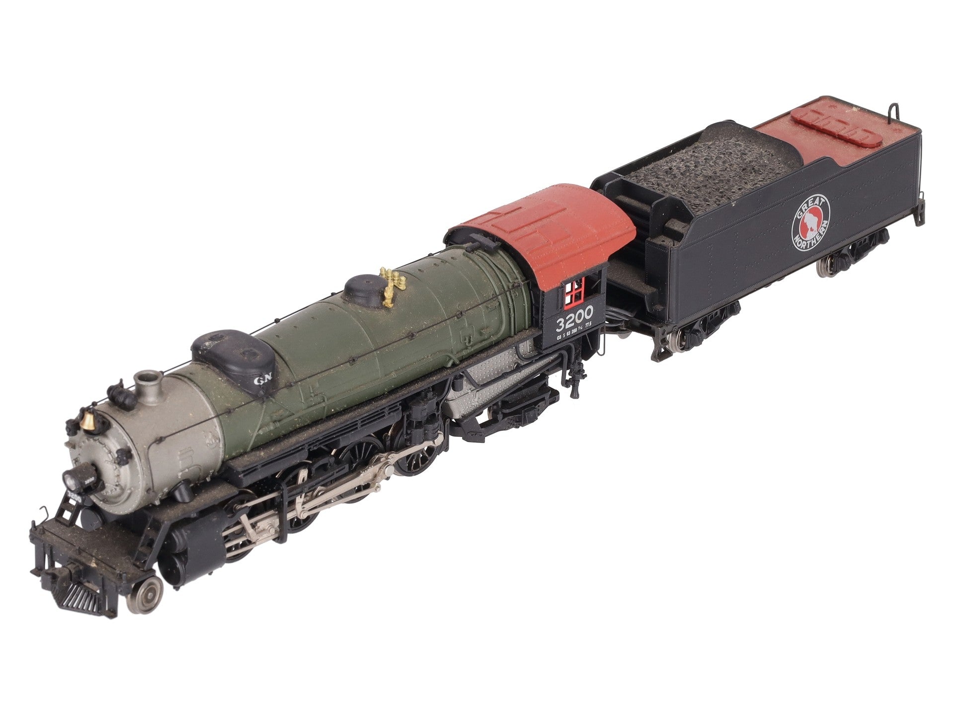 Broadway Limited 209 HO Great Northern O-3 Mikado 2-8-2 #3200 w/DCC/Sound VG