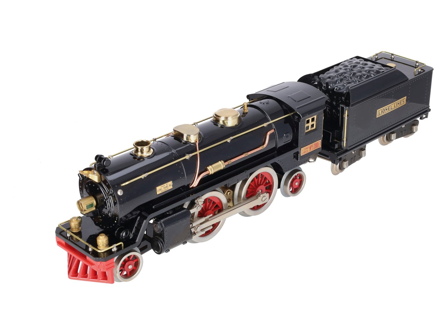 Lionel 6-13100 O Standard Gauge 390E Black Steam Locomotive and Tender EX/Box