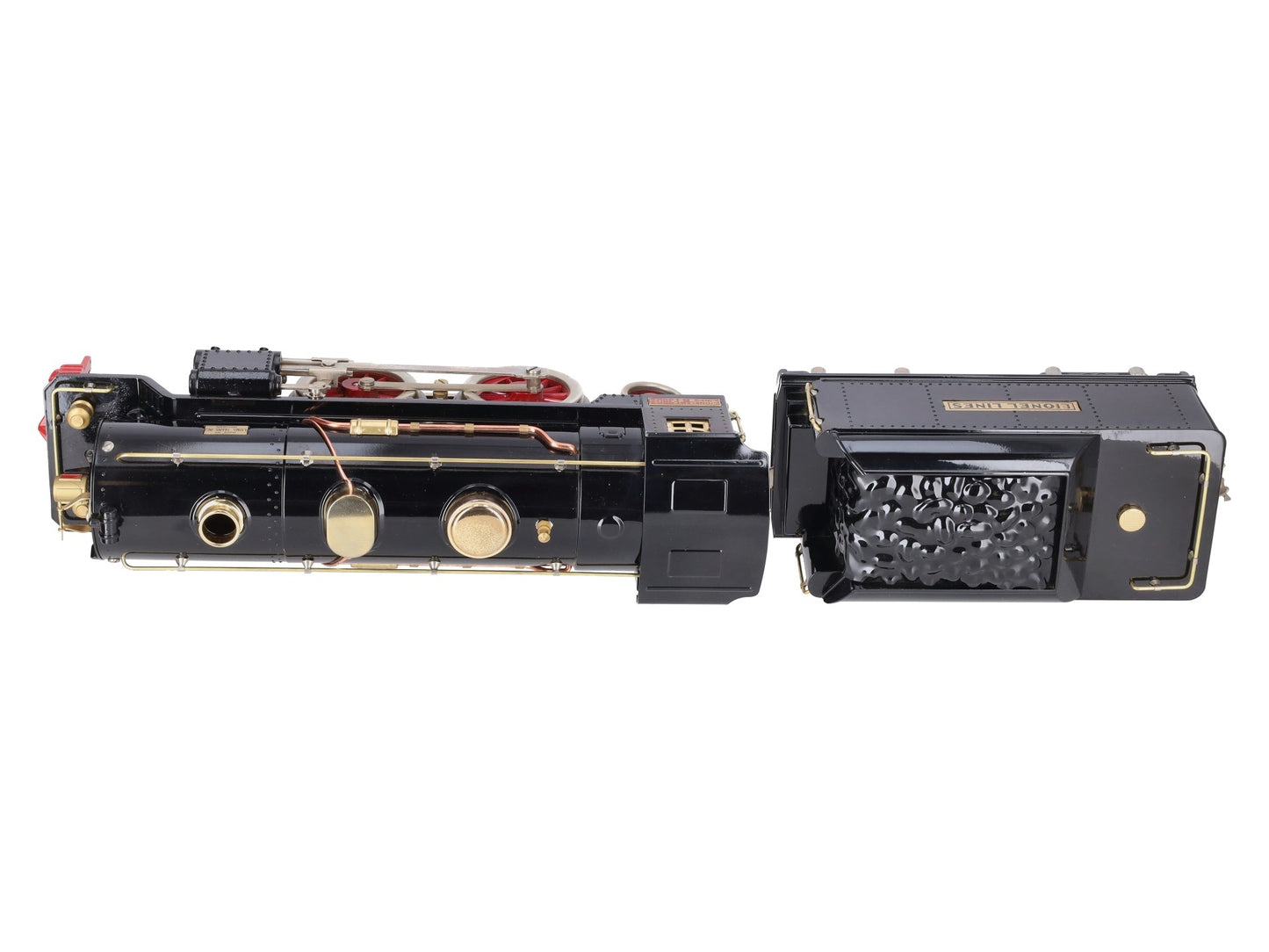 Lionel 6-13100 O Standard Gauge 390E Black Steam Locomotive and Tender EX/Box