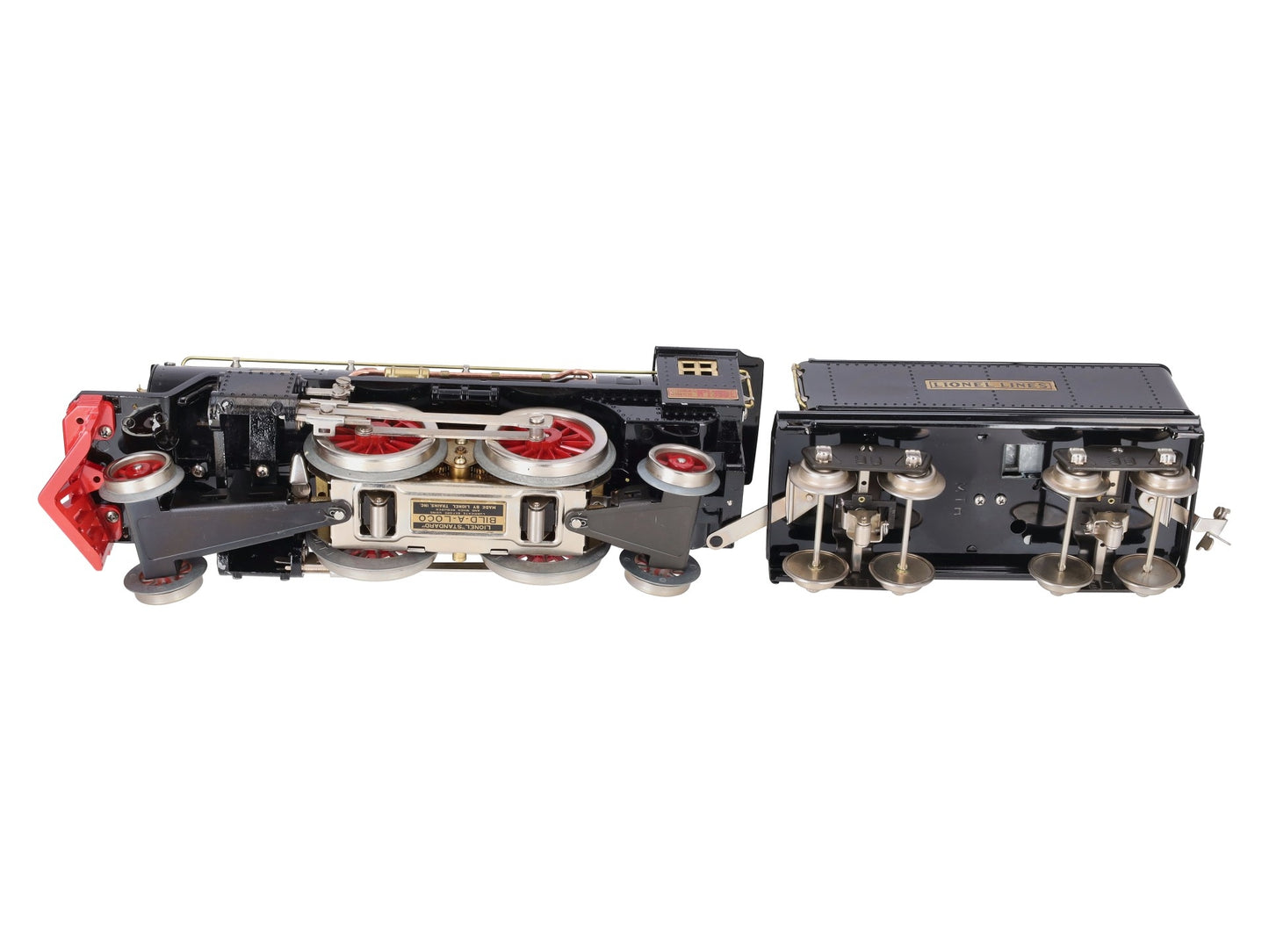 Lionel 6-13100 O Standard Gauge 390E Black Steam Locomotive and Tender EX/Box