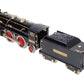 Lionel 6-13100 O Standard Gauge 390E Black Steam Locomotive and Tender EX/Box