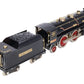 Lionel 6-13100 O Standard Gauge 390E Black Steam Locomotive and Tender EX/Box