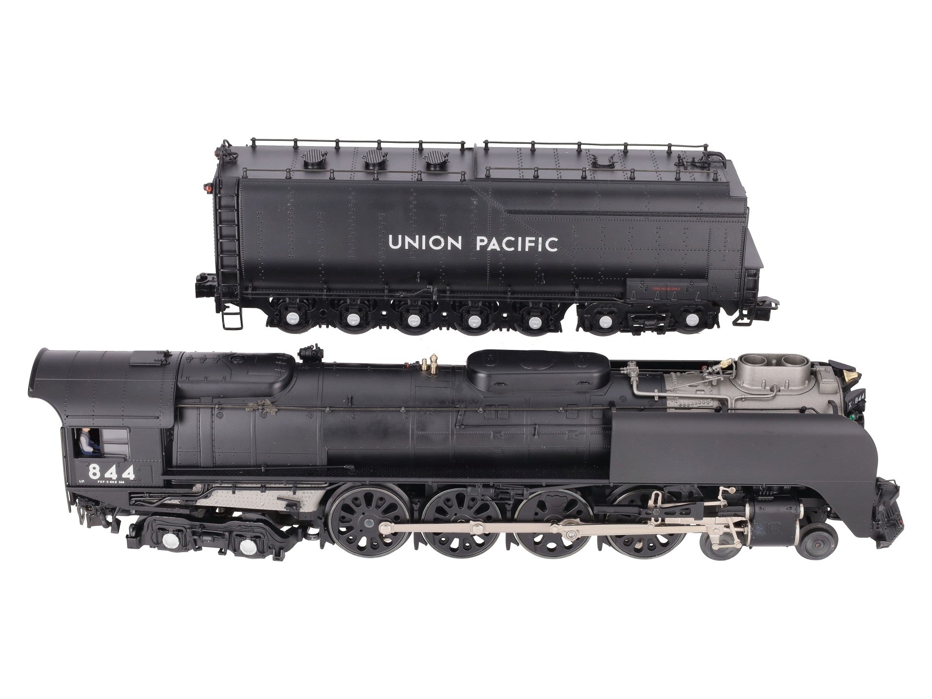 Lionel 6-11131 O Gauge UP 4-8-4 Northern FEF-3 Steam Locomotive & Tender #844 VG/Box