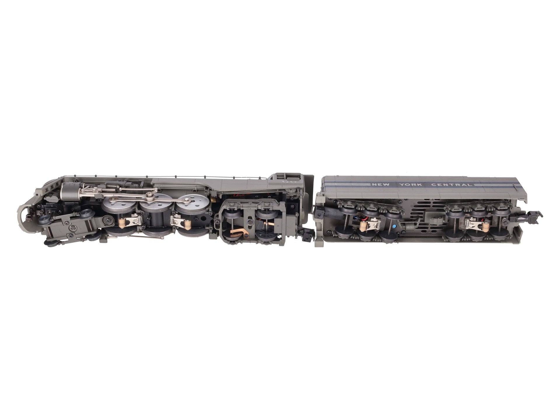 Lionel 6-28084 O NYC Dreyfus Hudson Steam Locomotive & Tender #5452 w/ TMCC EX/Box