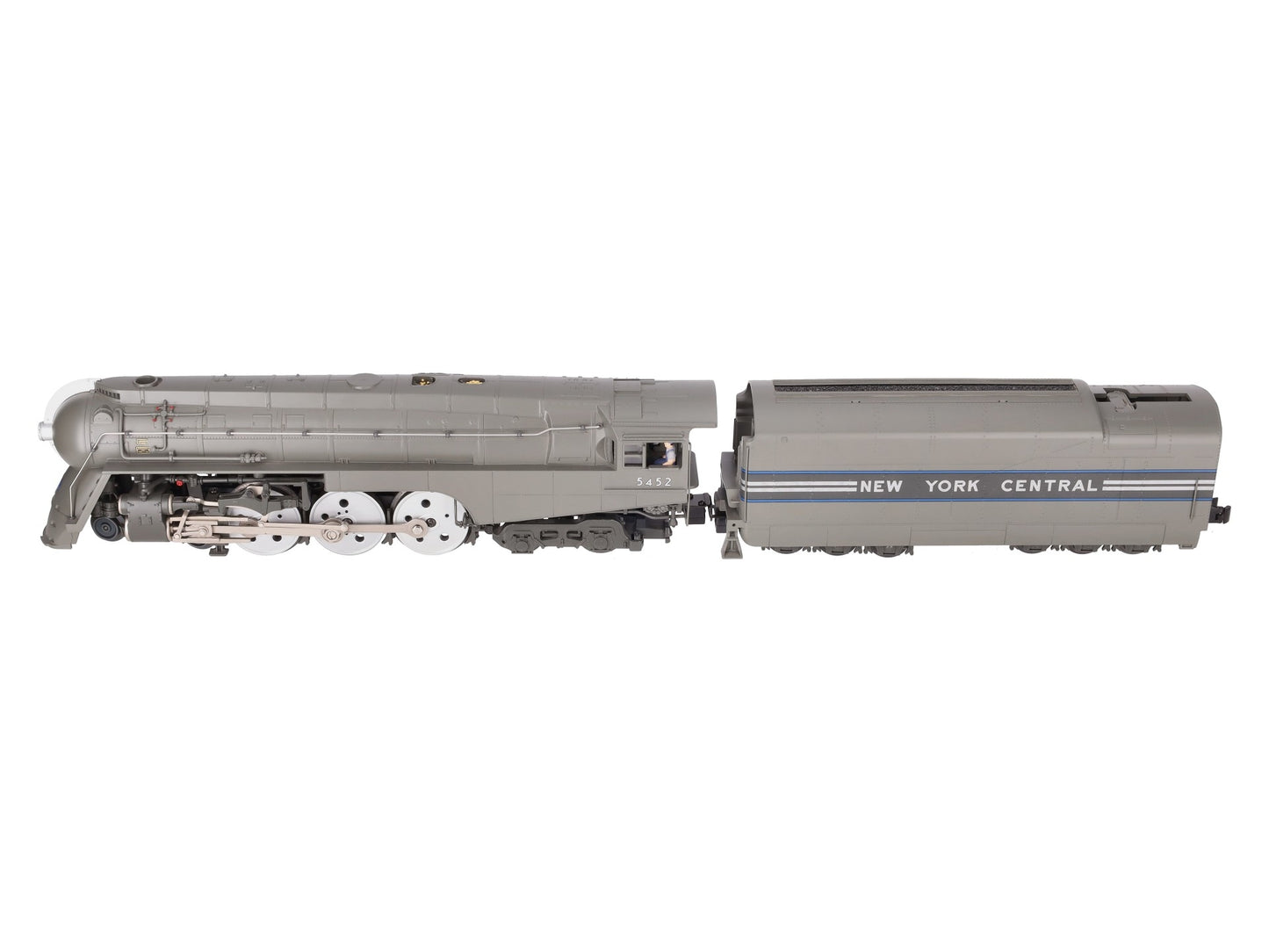 Lionel 6-28084 O NYC Dreyfus Hudson Steam Locomotive & Tender #5452 w/ TMCC EX/Box