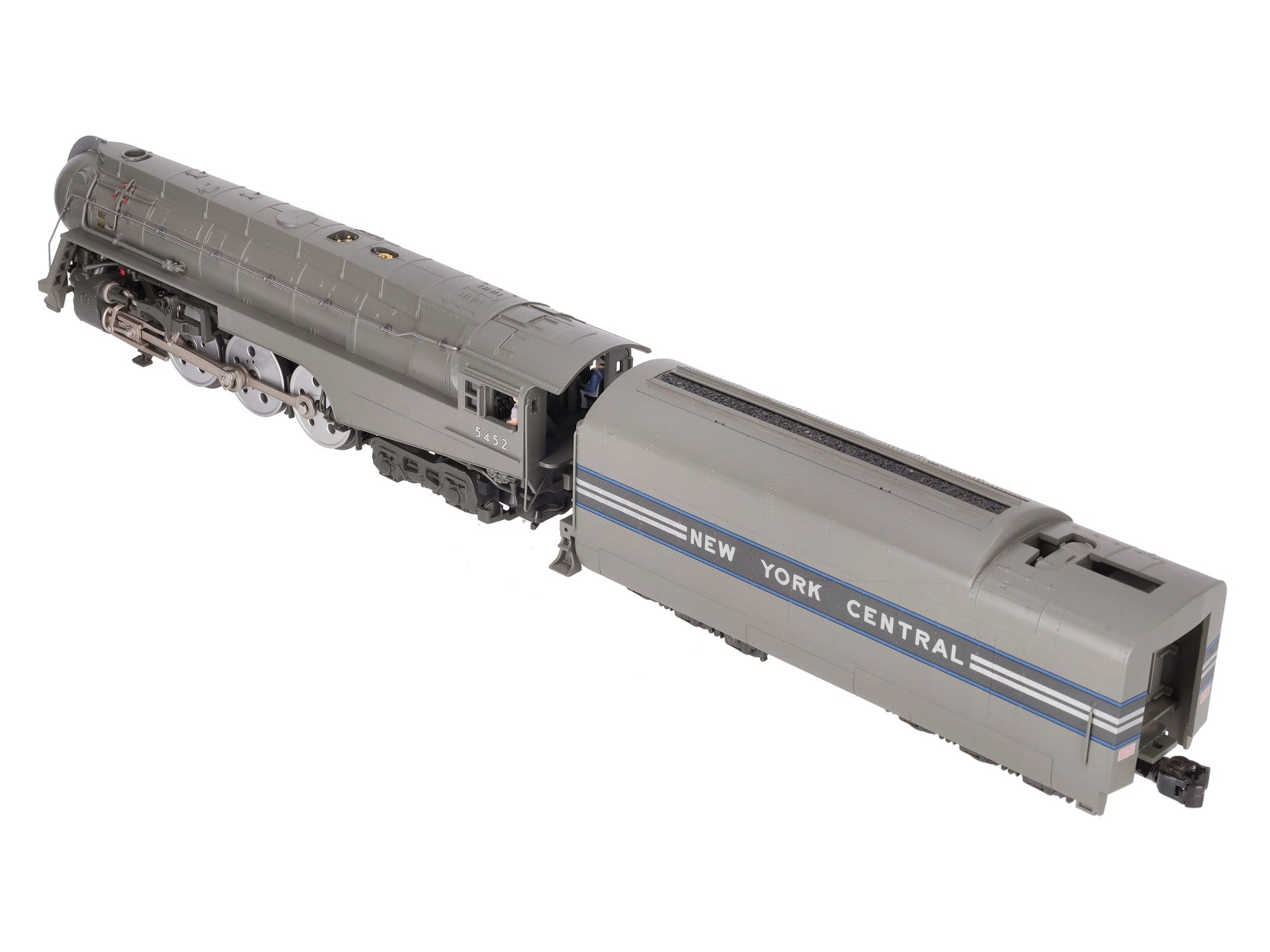 Lionel 6-28084 O NYC Dreyfus Hudson Steam Locomotive & Tender #5452 w/ TMCC EX/Box