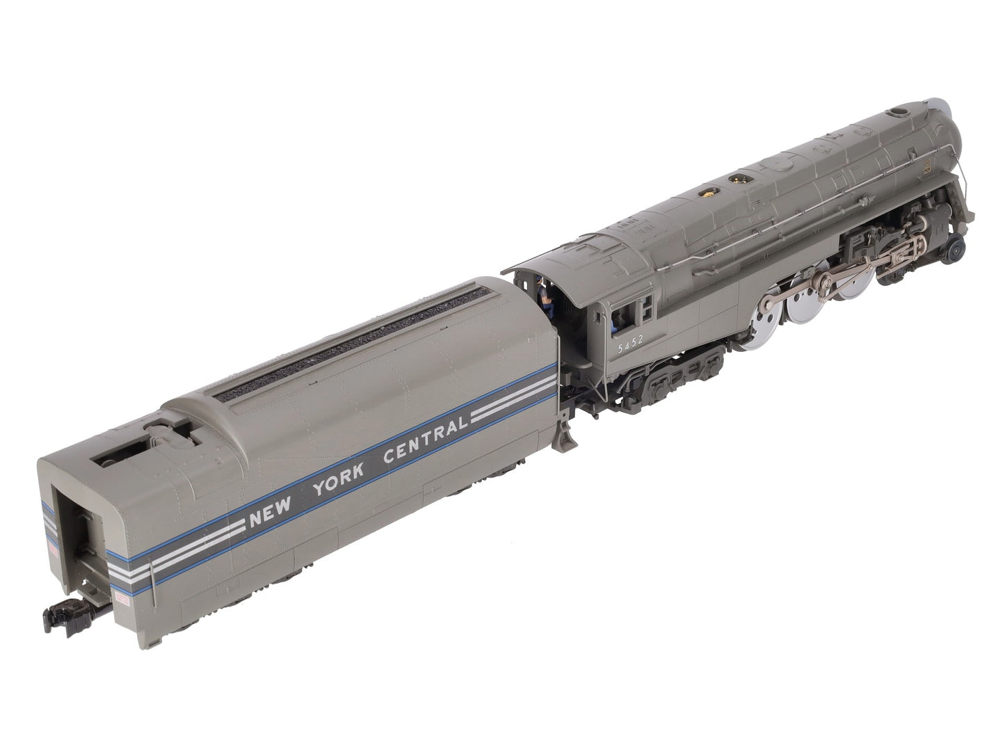 Lionel 6-28084 O NYC Dreyfus Hudson Steam Locomotive & Tender #5452 w/ TMCC EX/Box