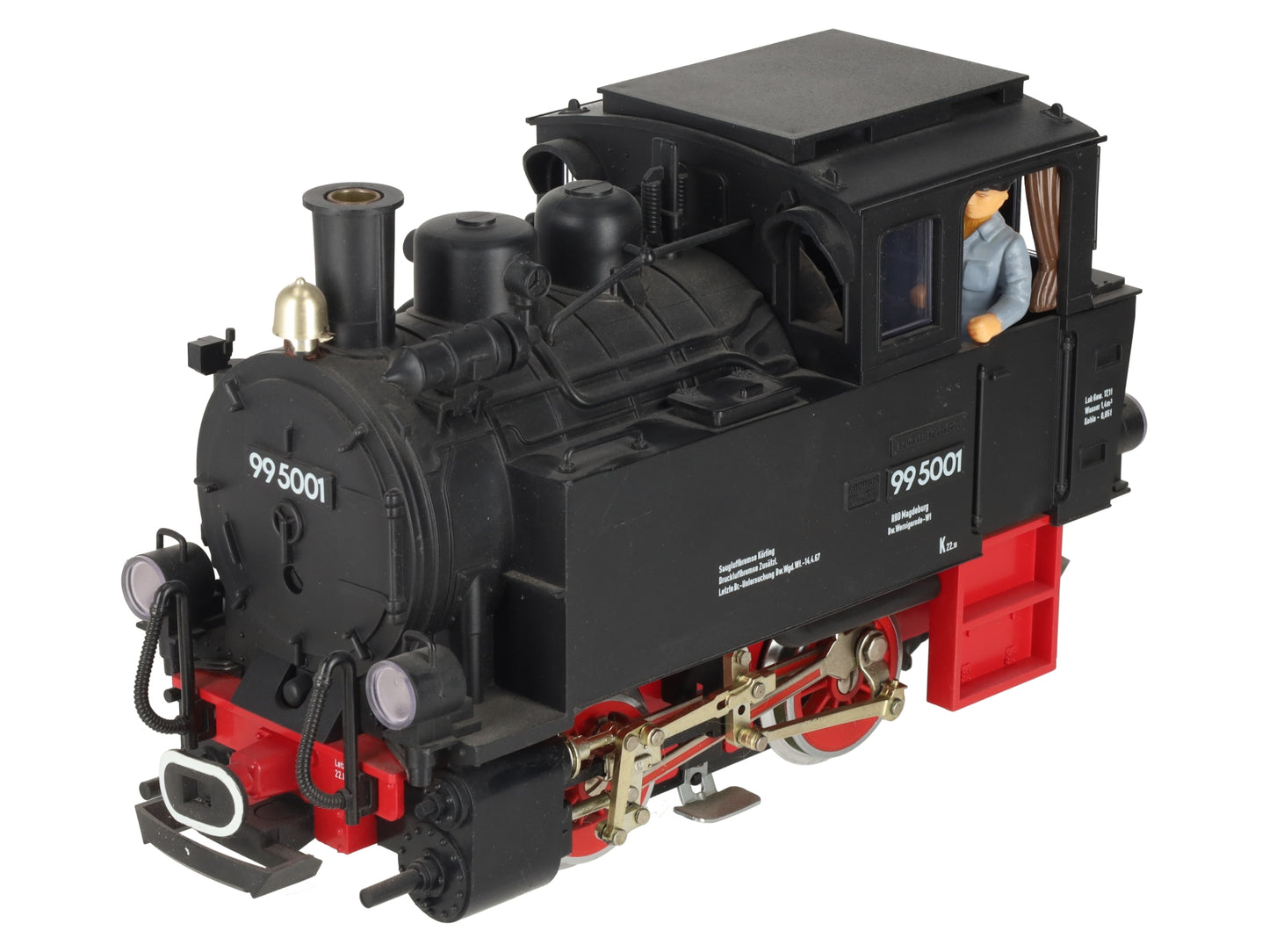 LGB 2076D G Scale Steam Locomotive #995001 EX/Box