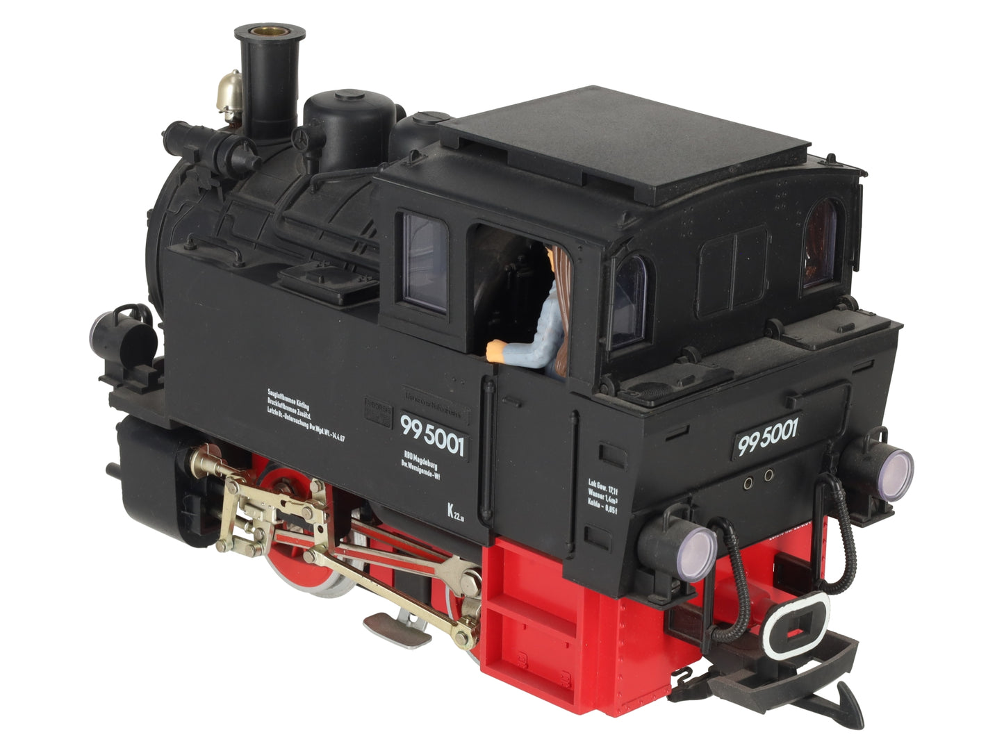 LGB 2076D G Scale Steam Locomotive #995001 EX/Box